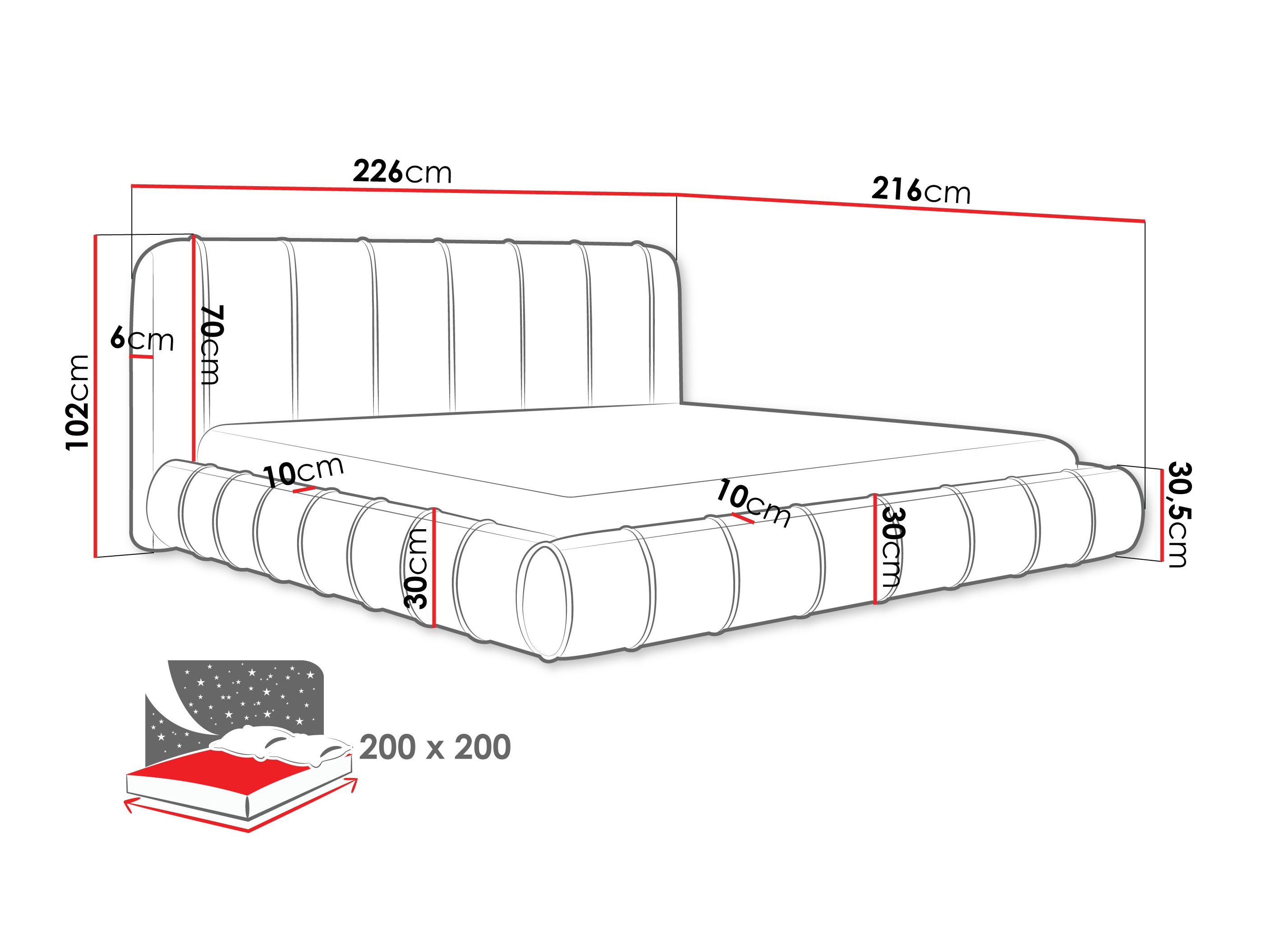 Bed Cucumos (Kronos 07)