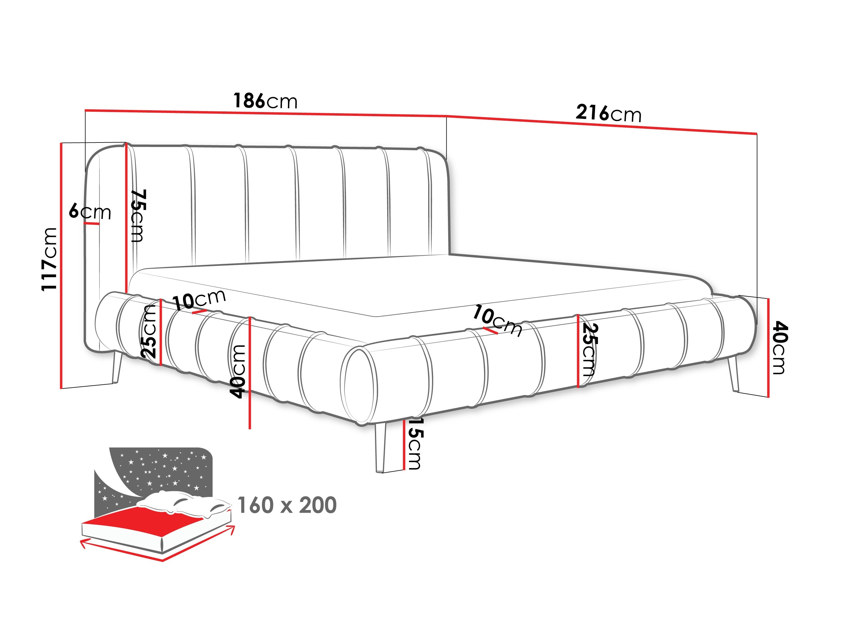 Bed Hesperia 128 (Paros 02)
