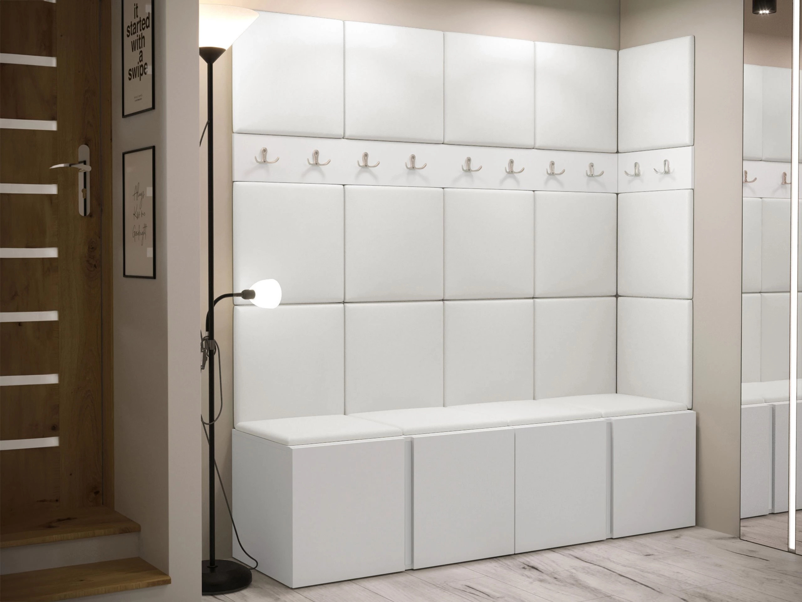 Gangmeubelset Hartford 265 (Wit)