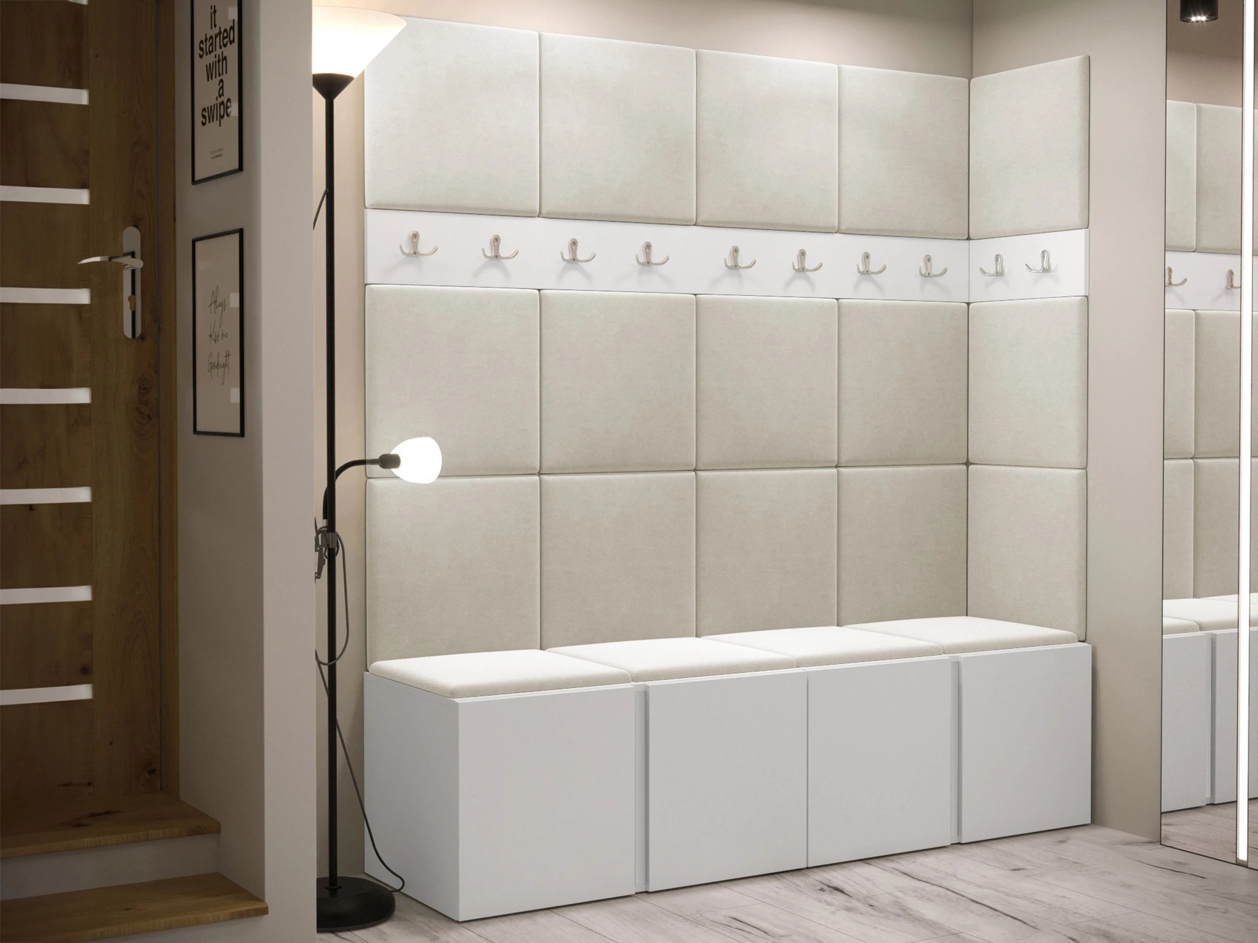 Gangmeubelset Pinis II (Wit)