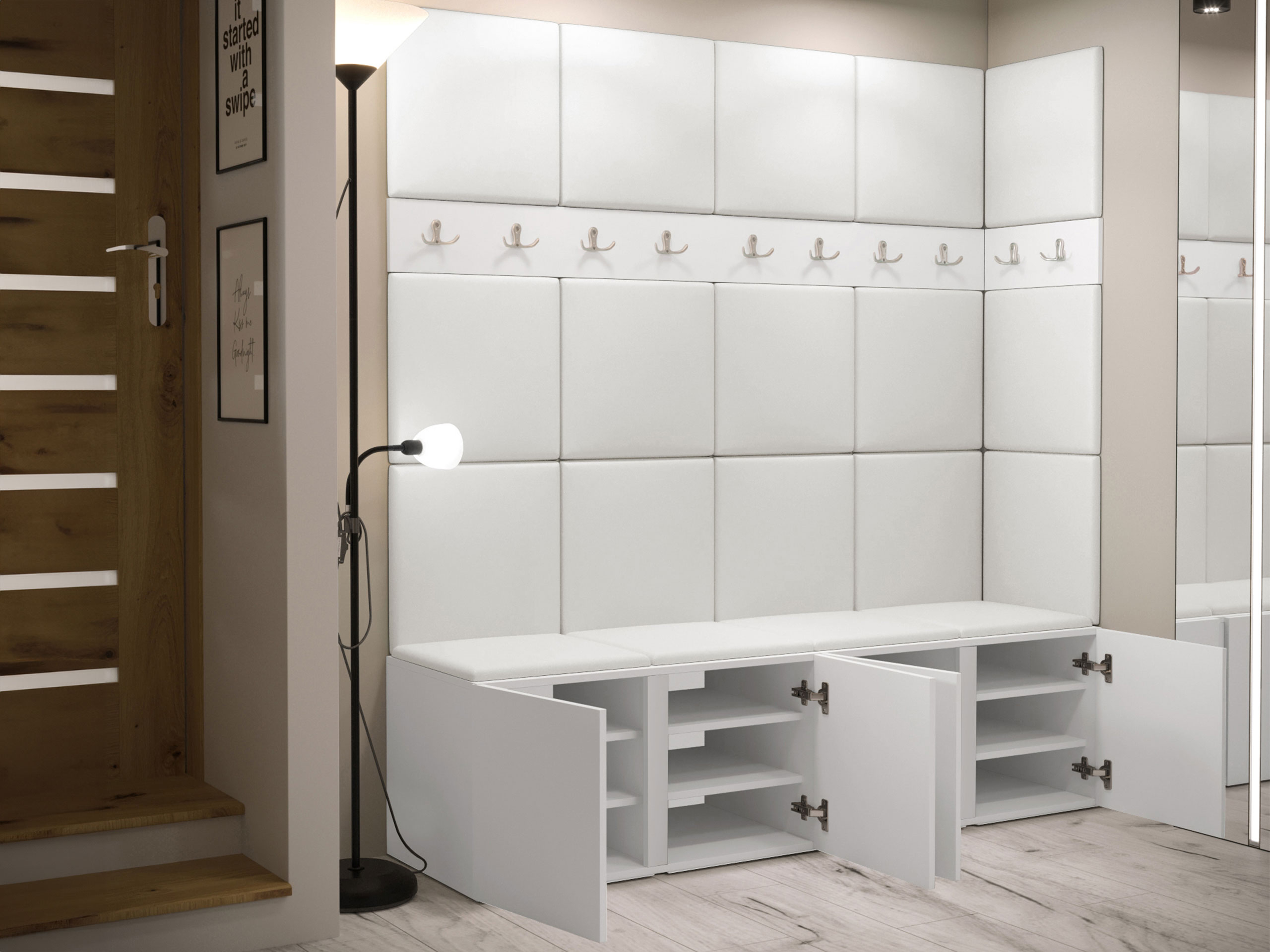 Gangmeubelset Pinis II (Wit)