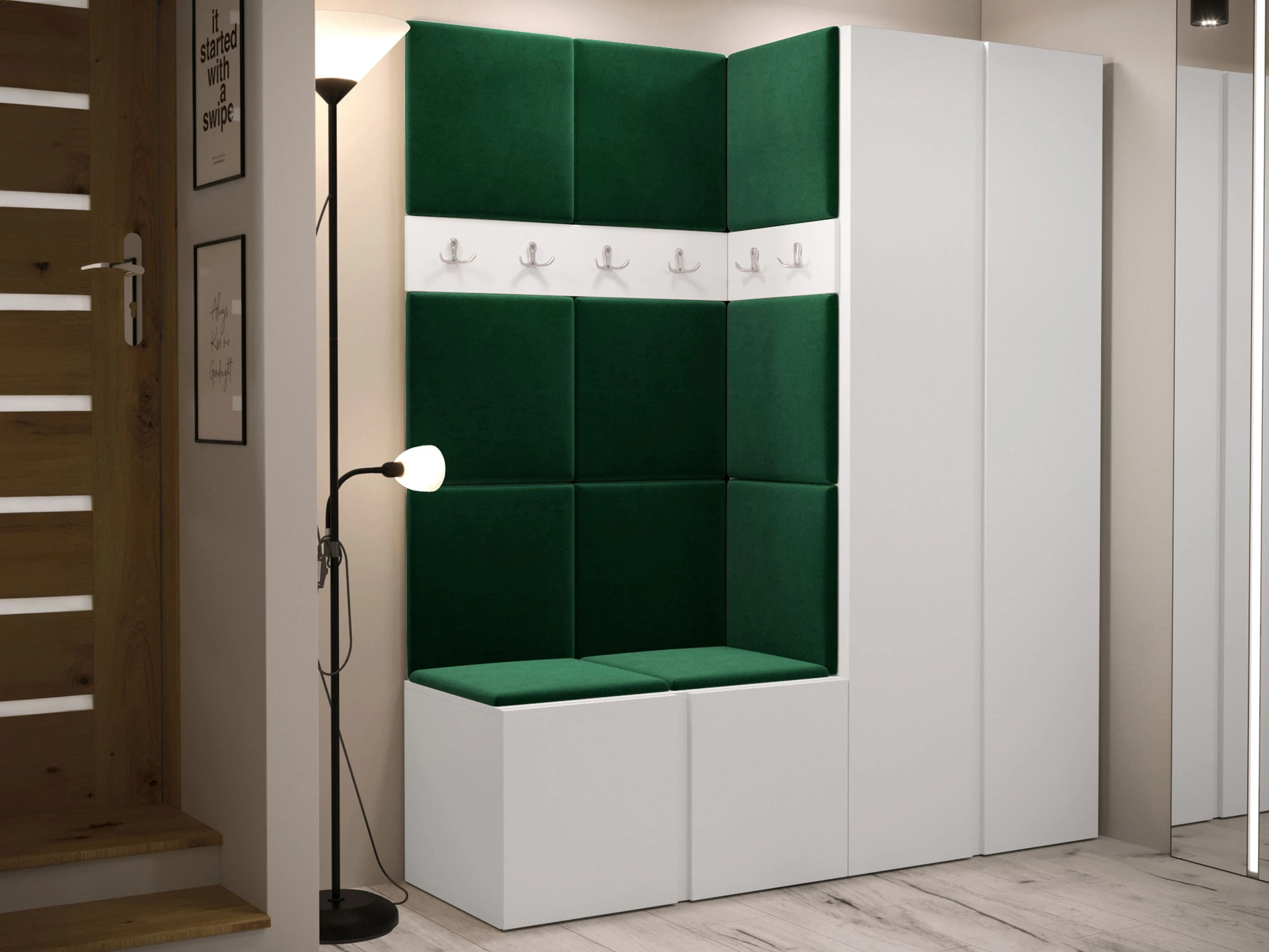 Gangmeubelset Pinis III (Wit)
