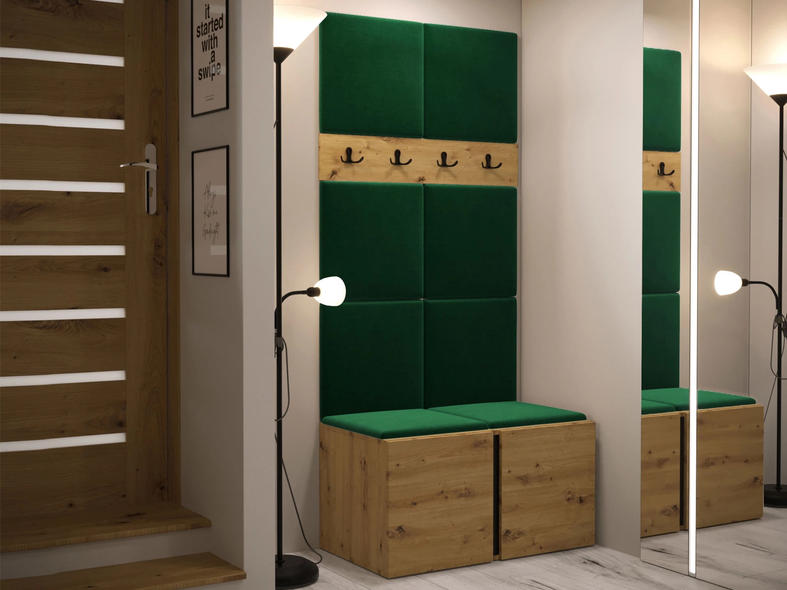 Gangmeubelset Pinis IV (Artisan eiken)