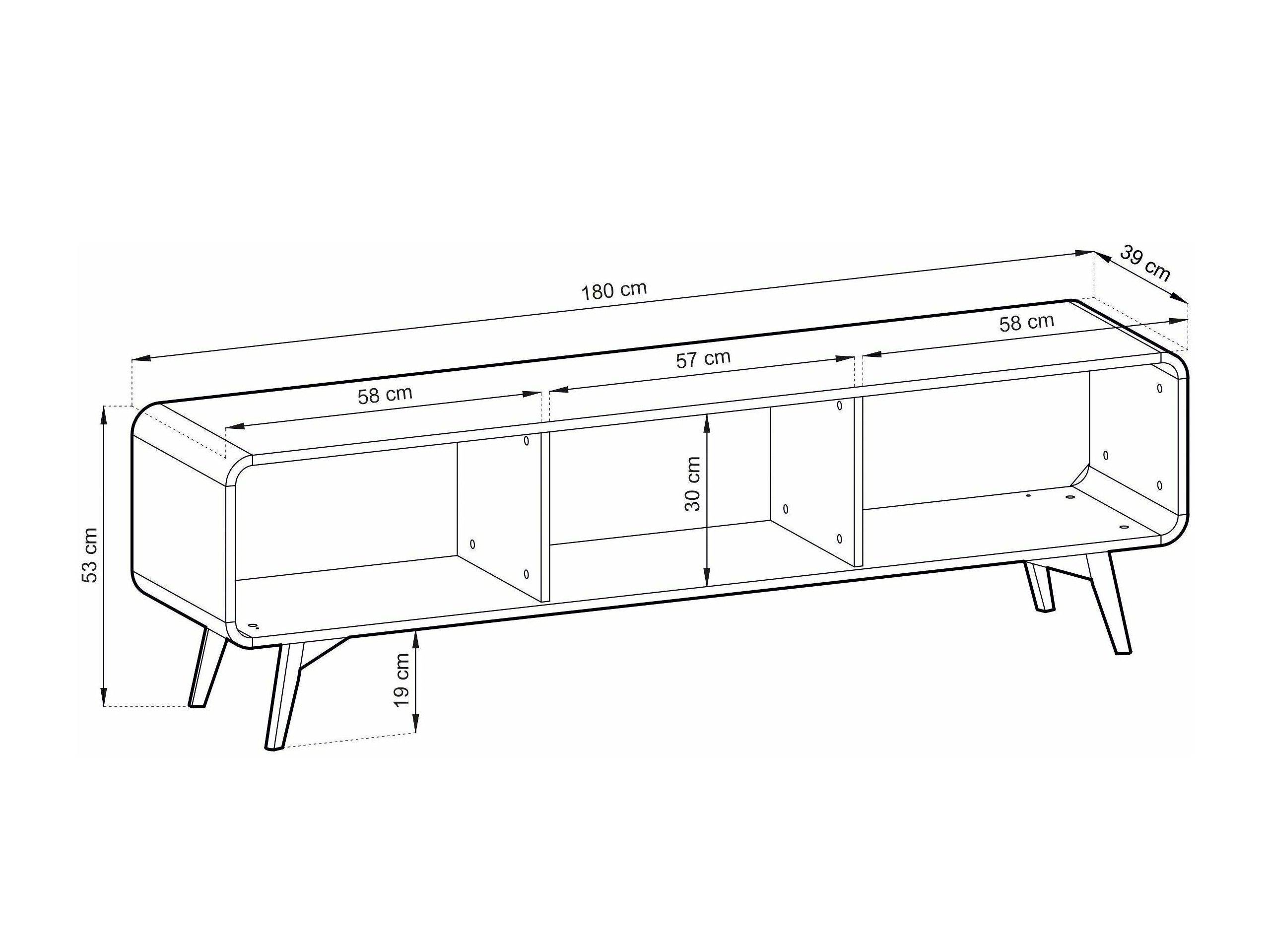 TV-meubel Vesdore 100