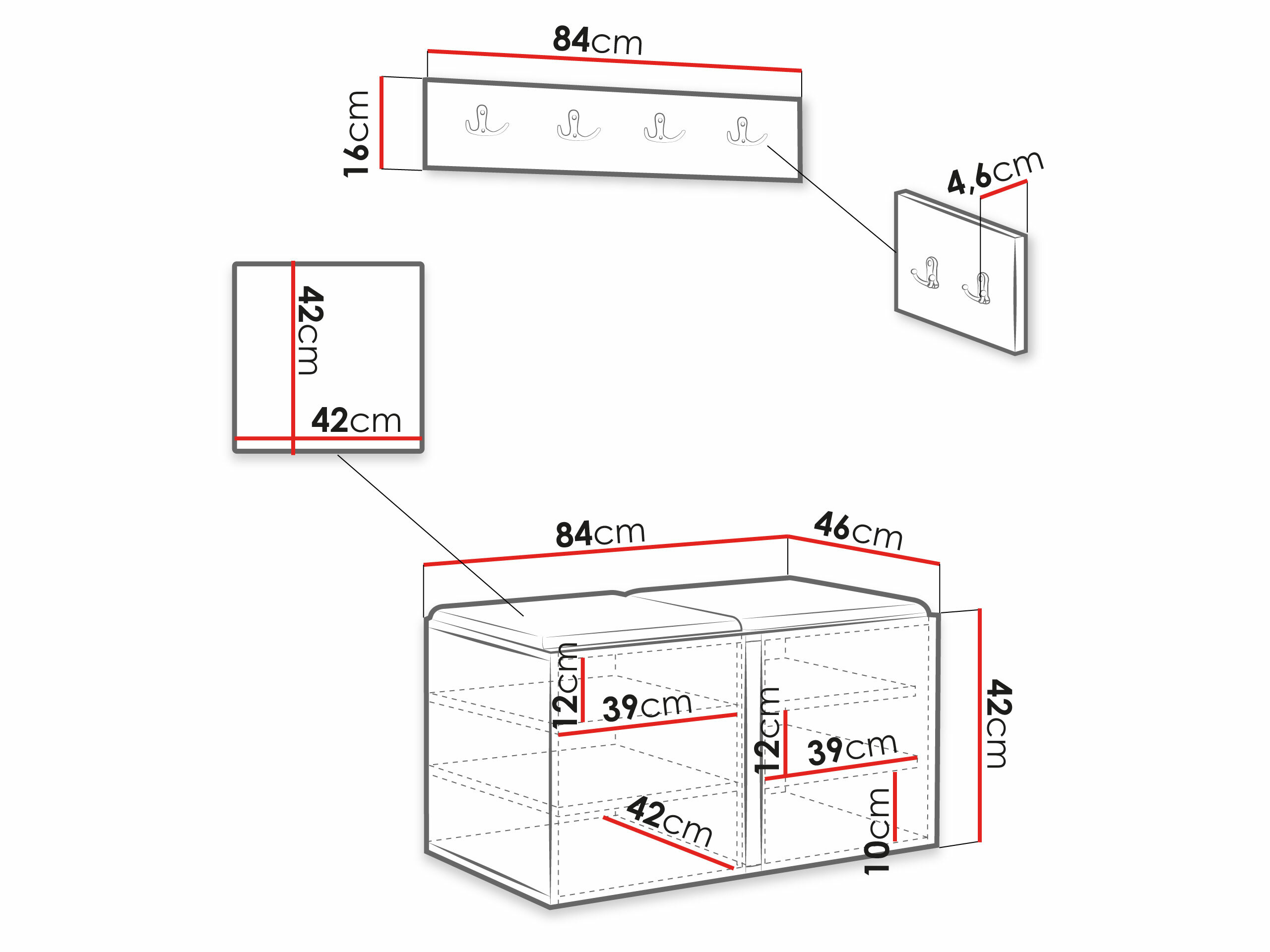 Gangmeubelset Pinis VI (Manila 02)