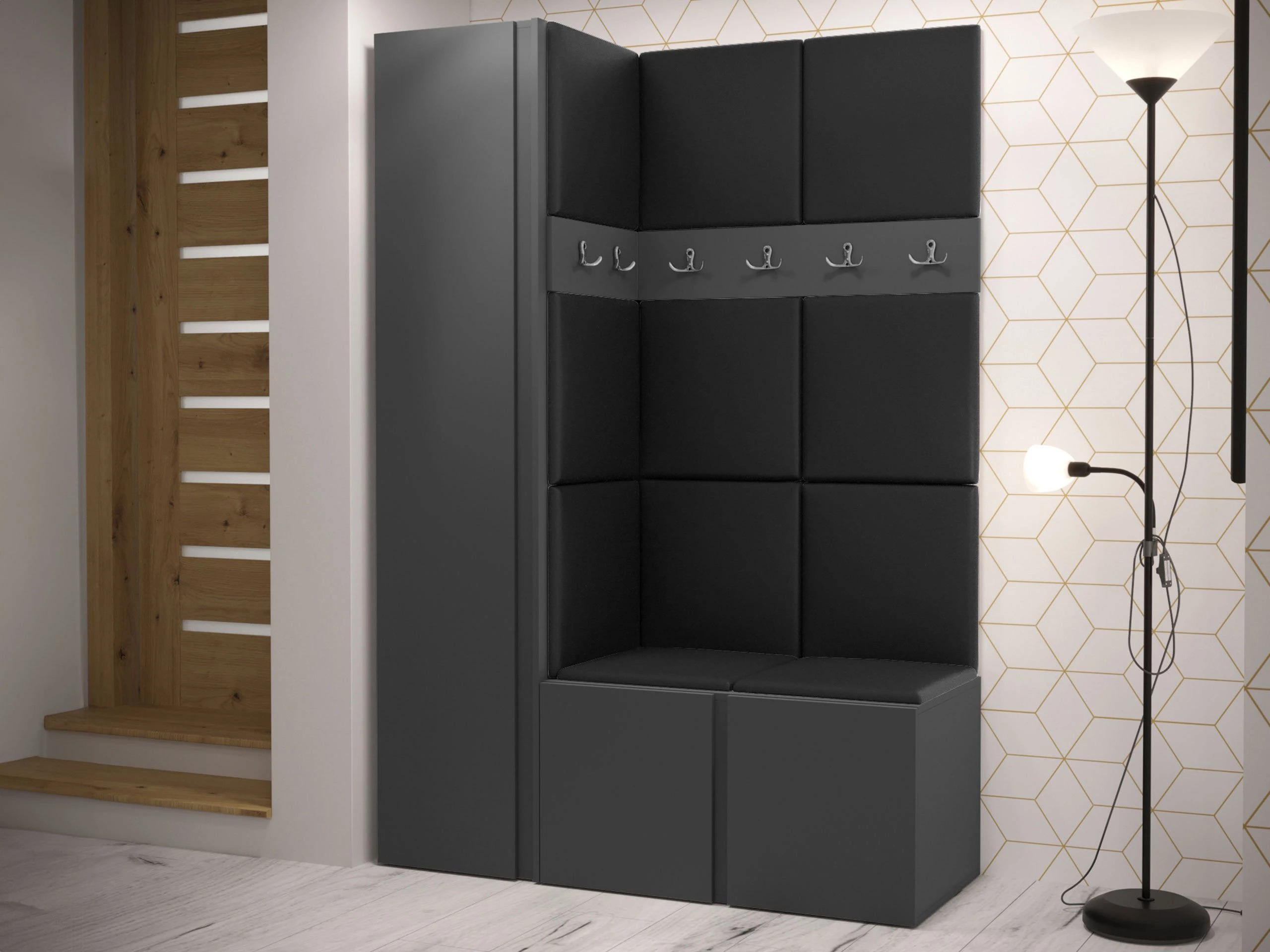 Gangmeubelset Hartford 471 (Grafiet)