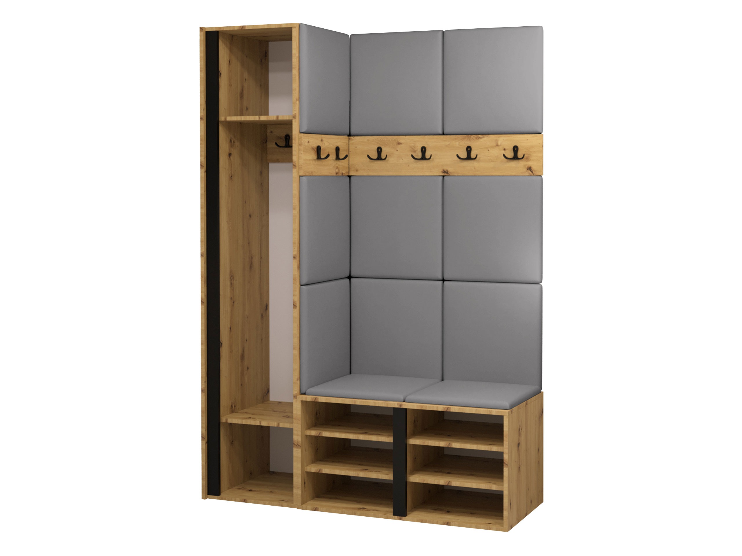 Gangmeubelset Pinis IX (Artisan eiken)