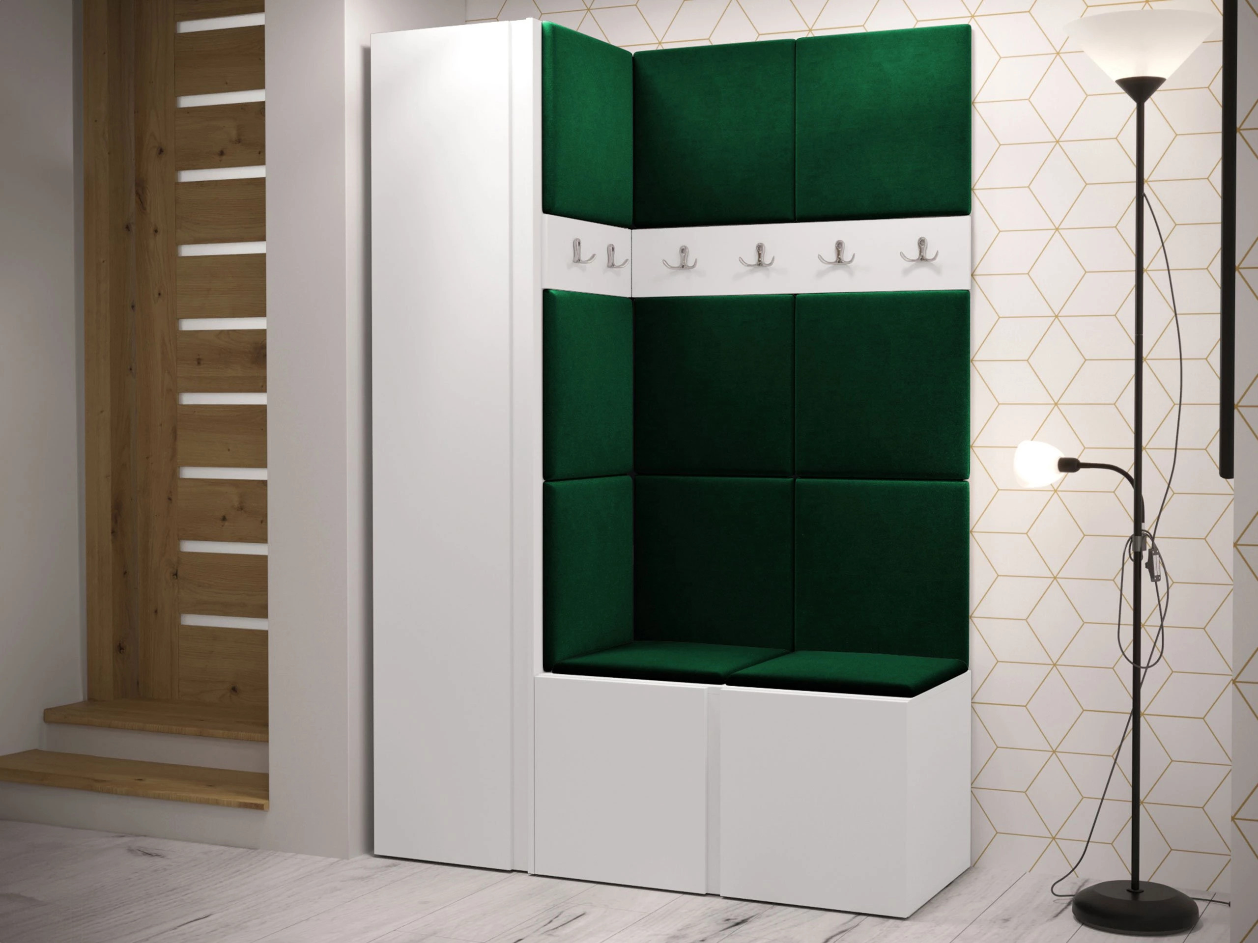 Gangmeubelset Pinis IX (Wit)