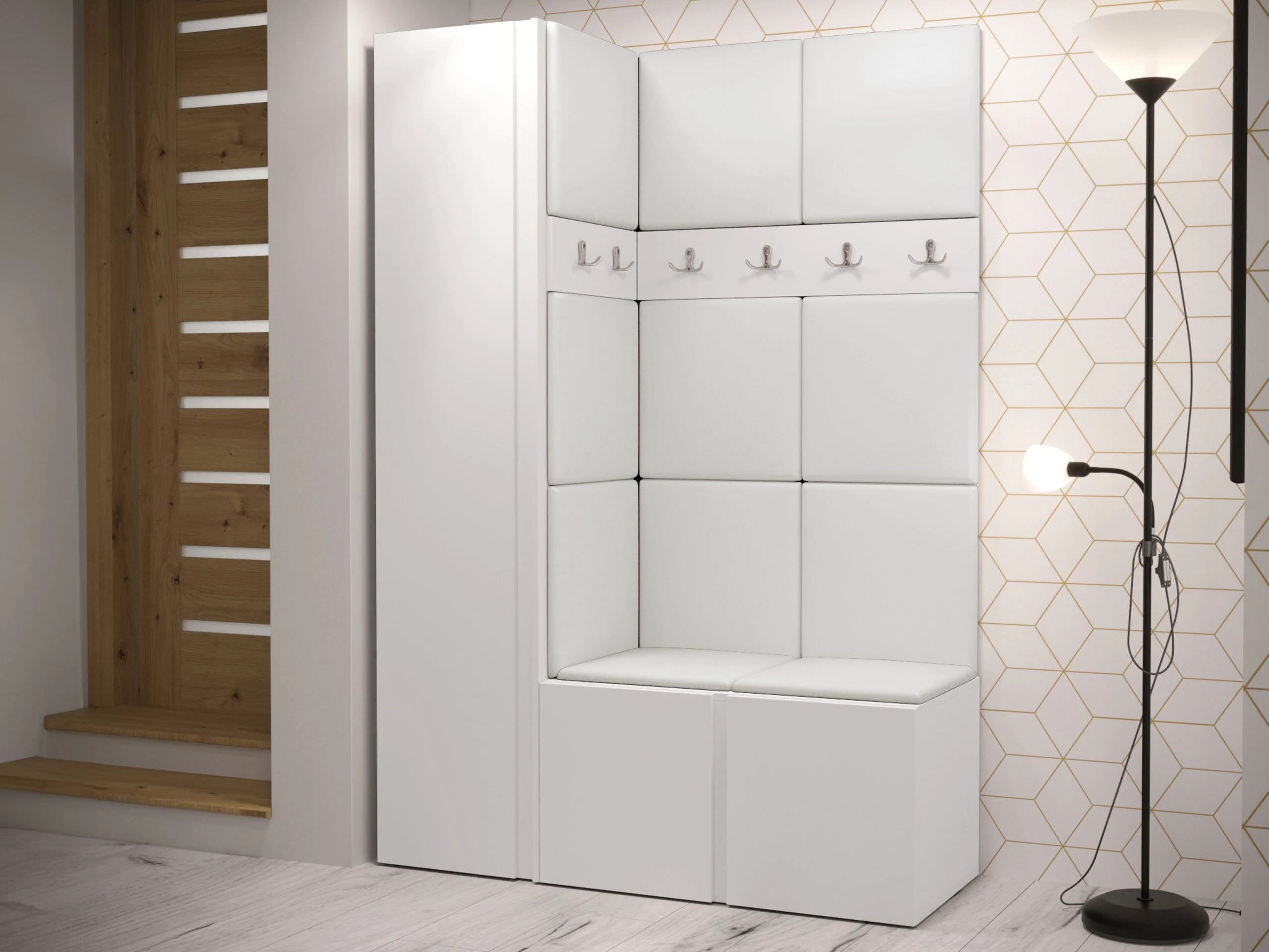 Gangmeubelset Pinis IX (Wit)