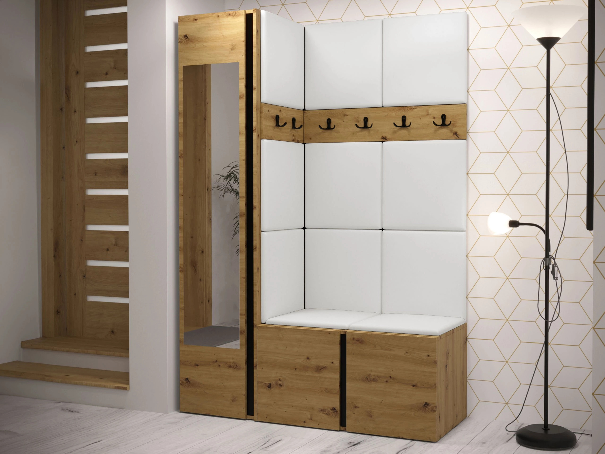 Gangmeubelset Hartford 277 (Eco leder Soft 017)