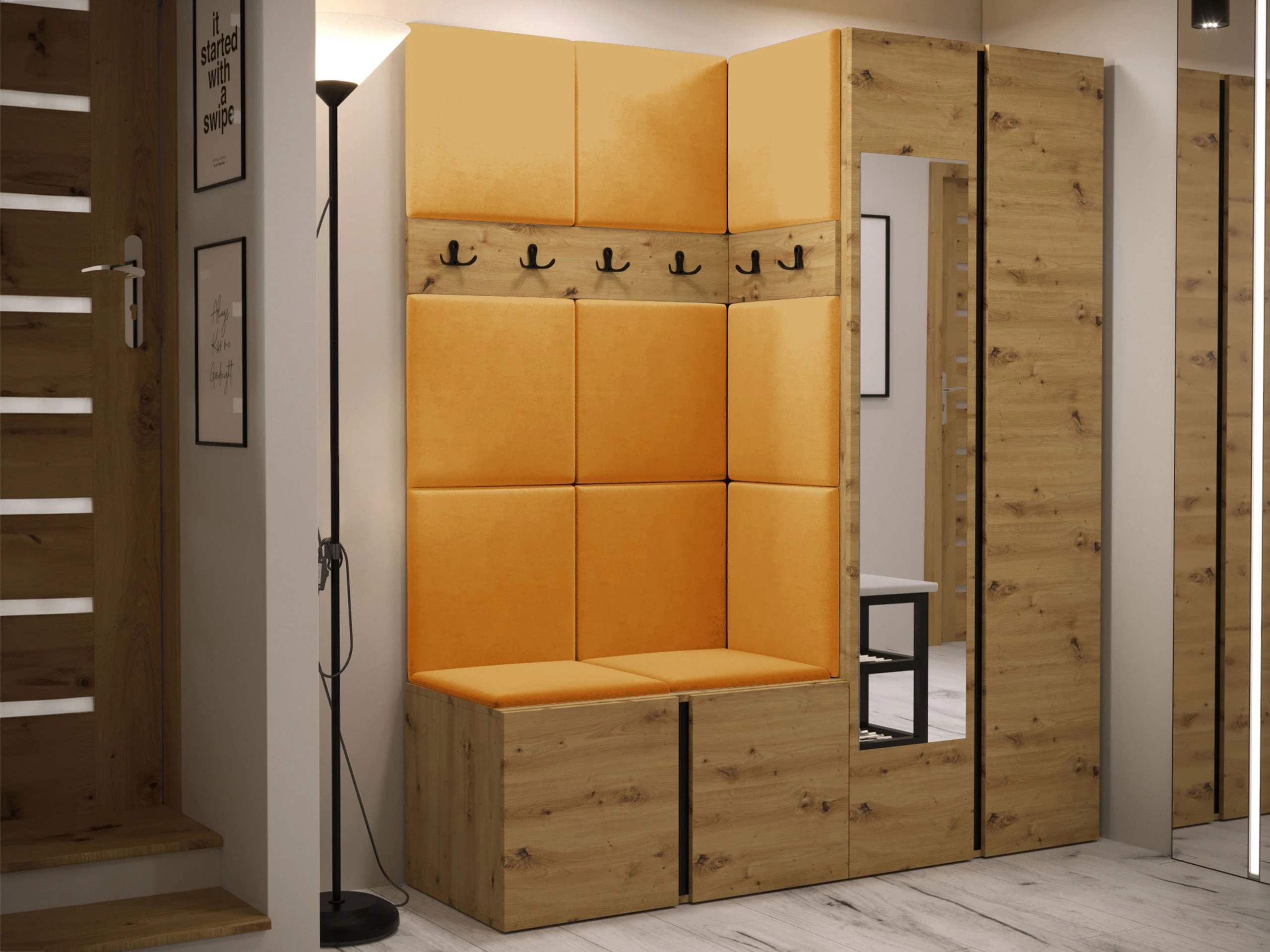 Gangmeubelset Pinis X (Artisan eiken)