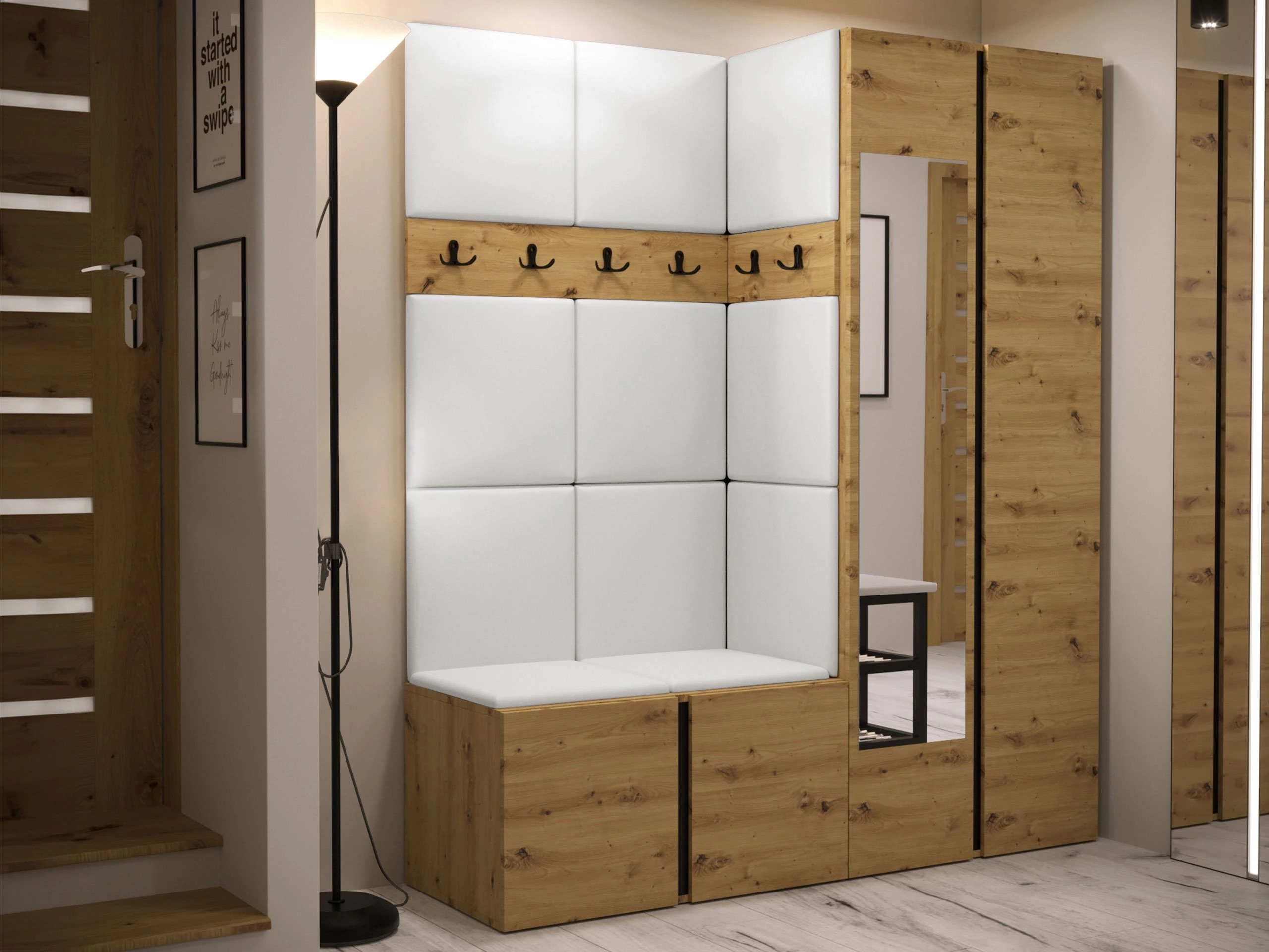 Gangmeubelset Pinis X (Eco leder Soft 017)
