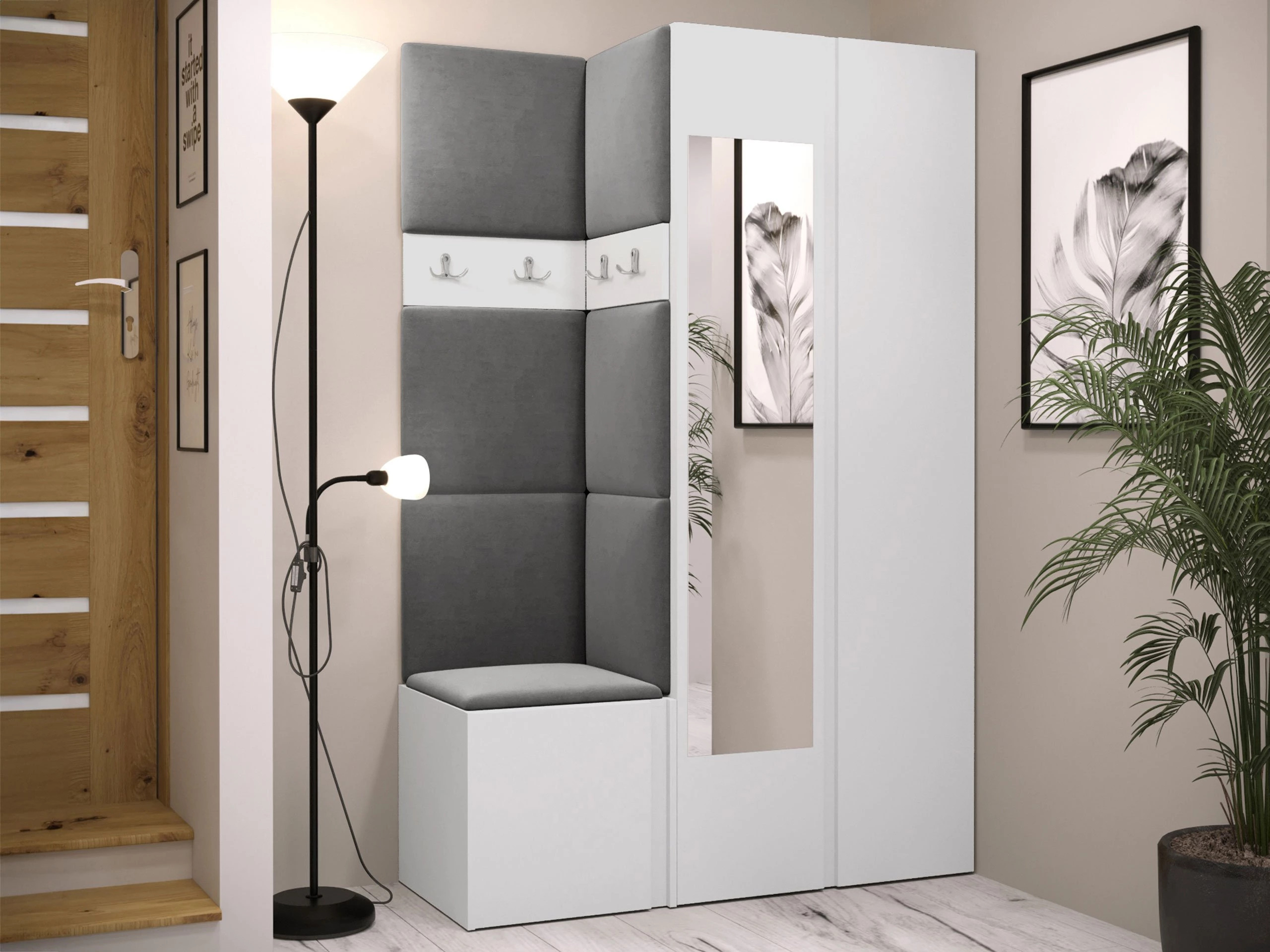 Gangmeubelset Pinis XXVI (Wit)