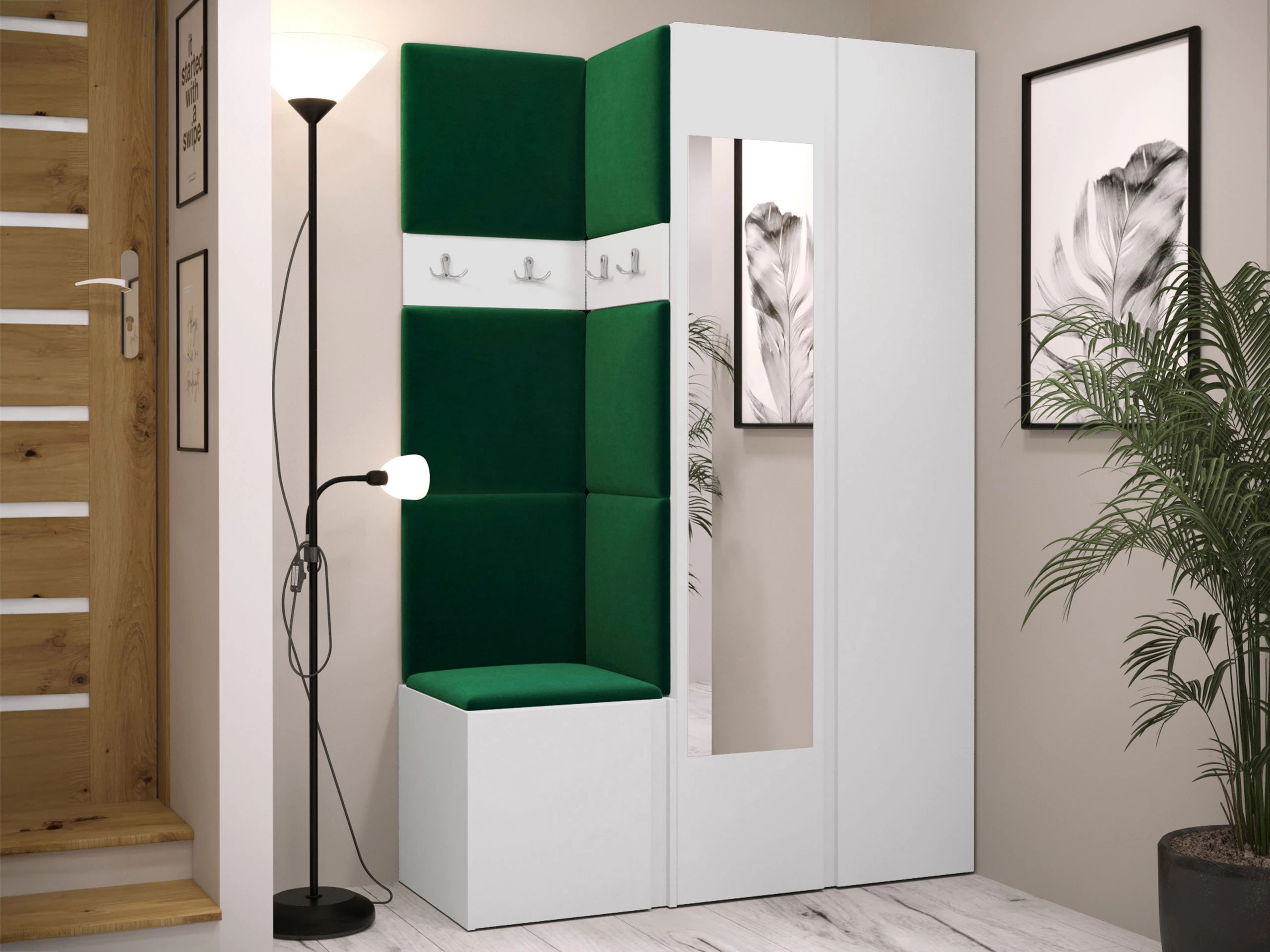 Gangmeubelset Pinis XXVI (Wit)