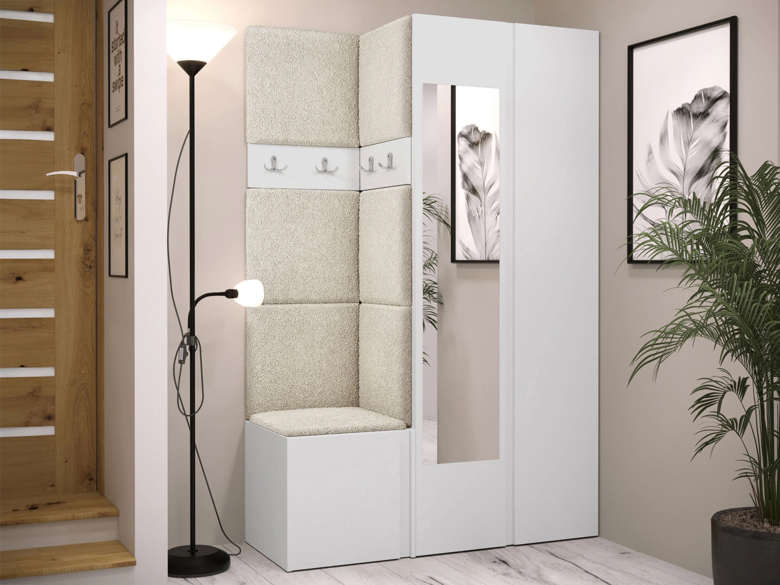 Gangmeubelset Pinis XXVI (Wit)