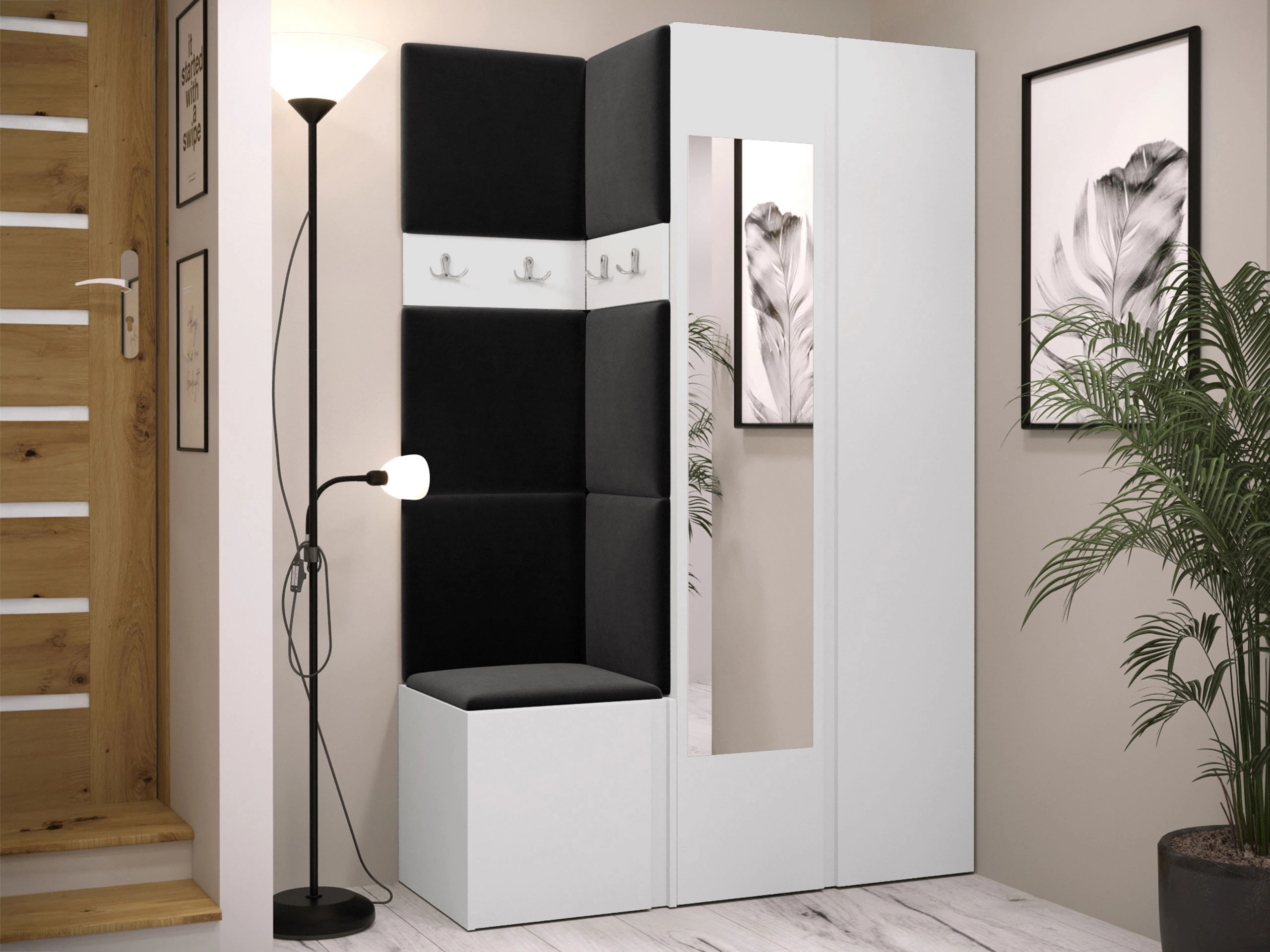 Gangmeubelset Pinis XXVI (Wit)