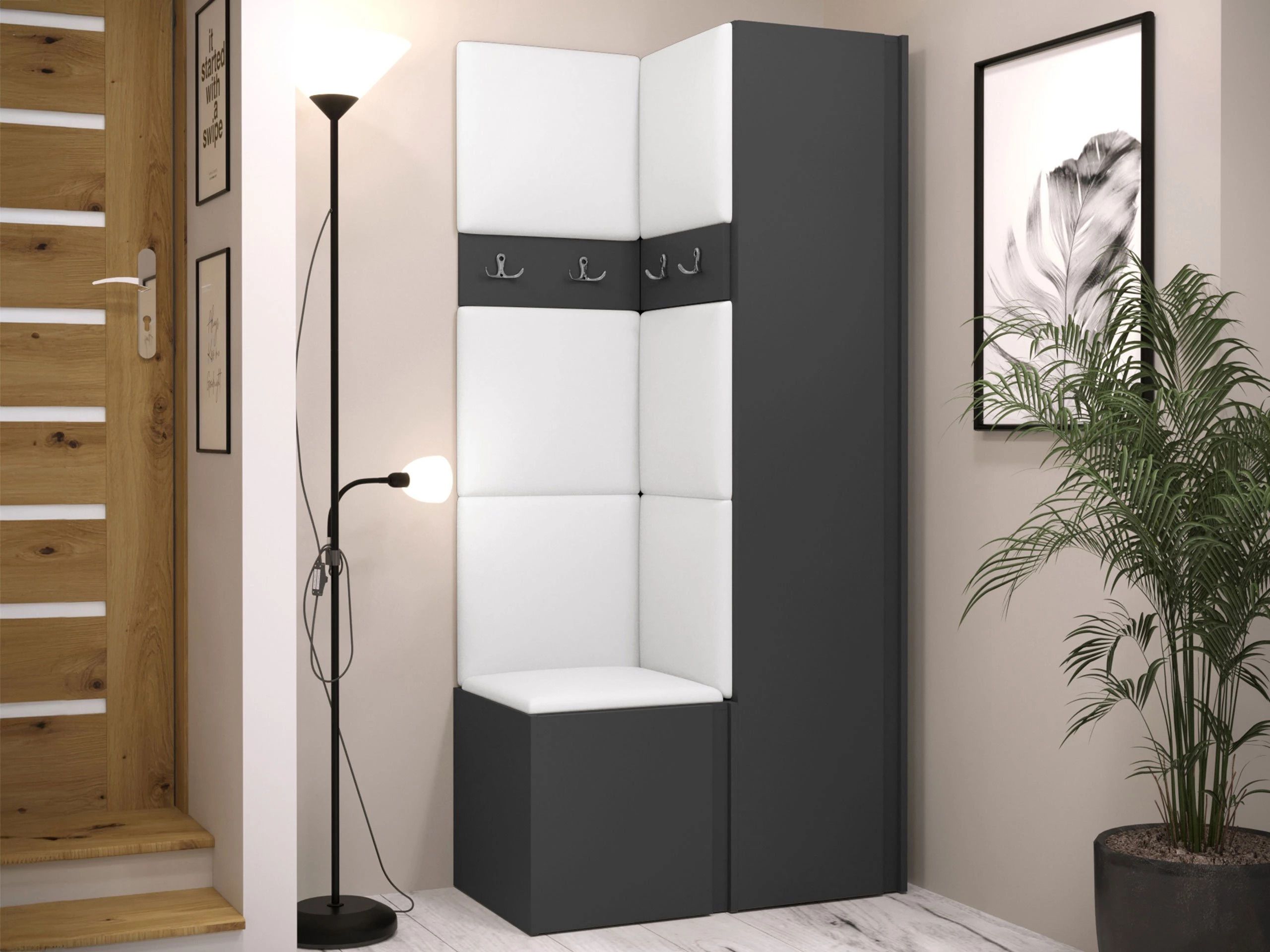 Gangmeubelset Pinis XXIV (Grafiet)