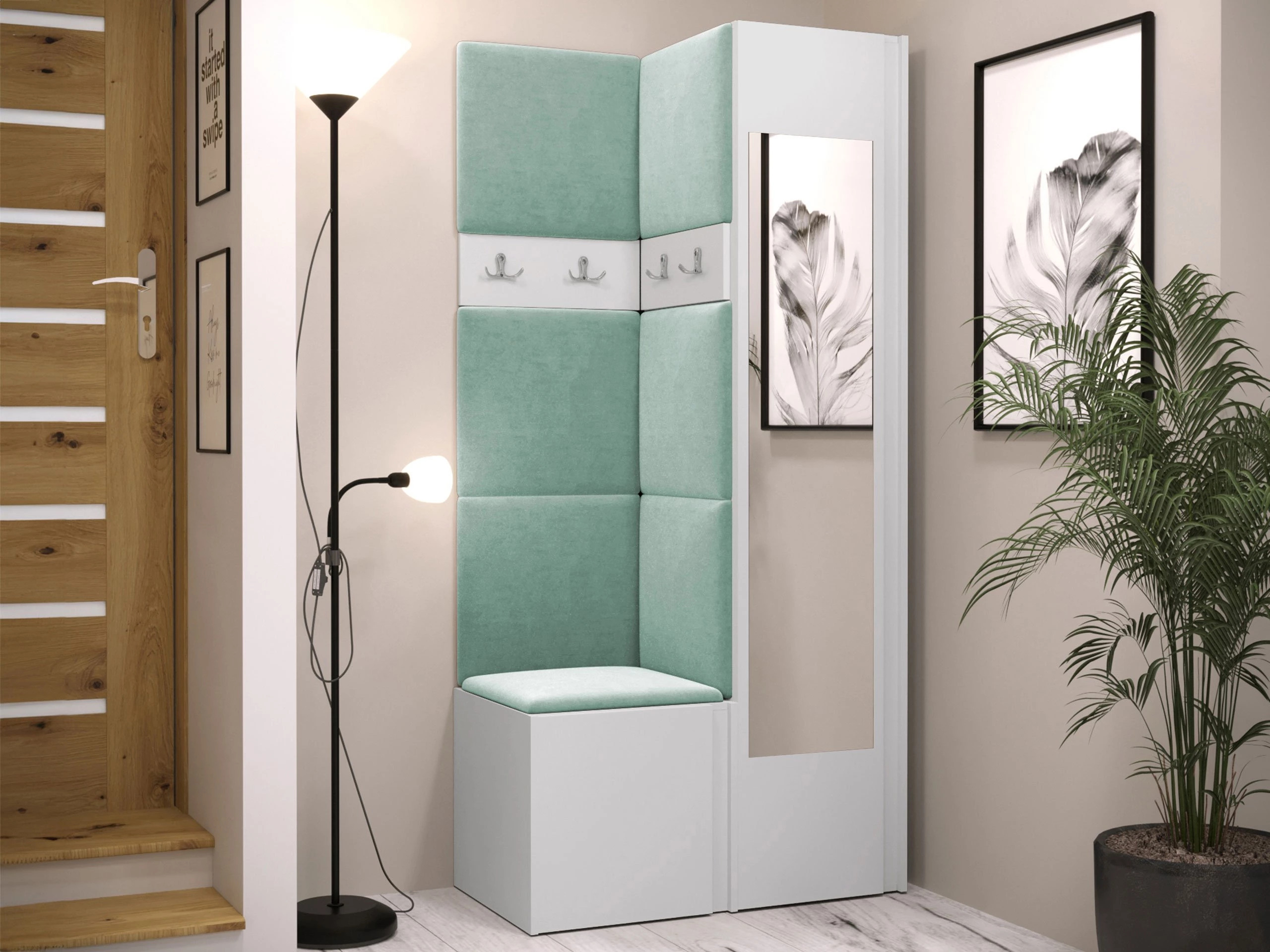 Gangmeubelset Hartford 354 (Wit)