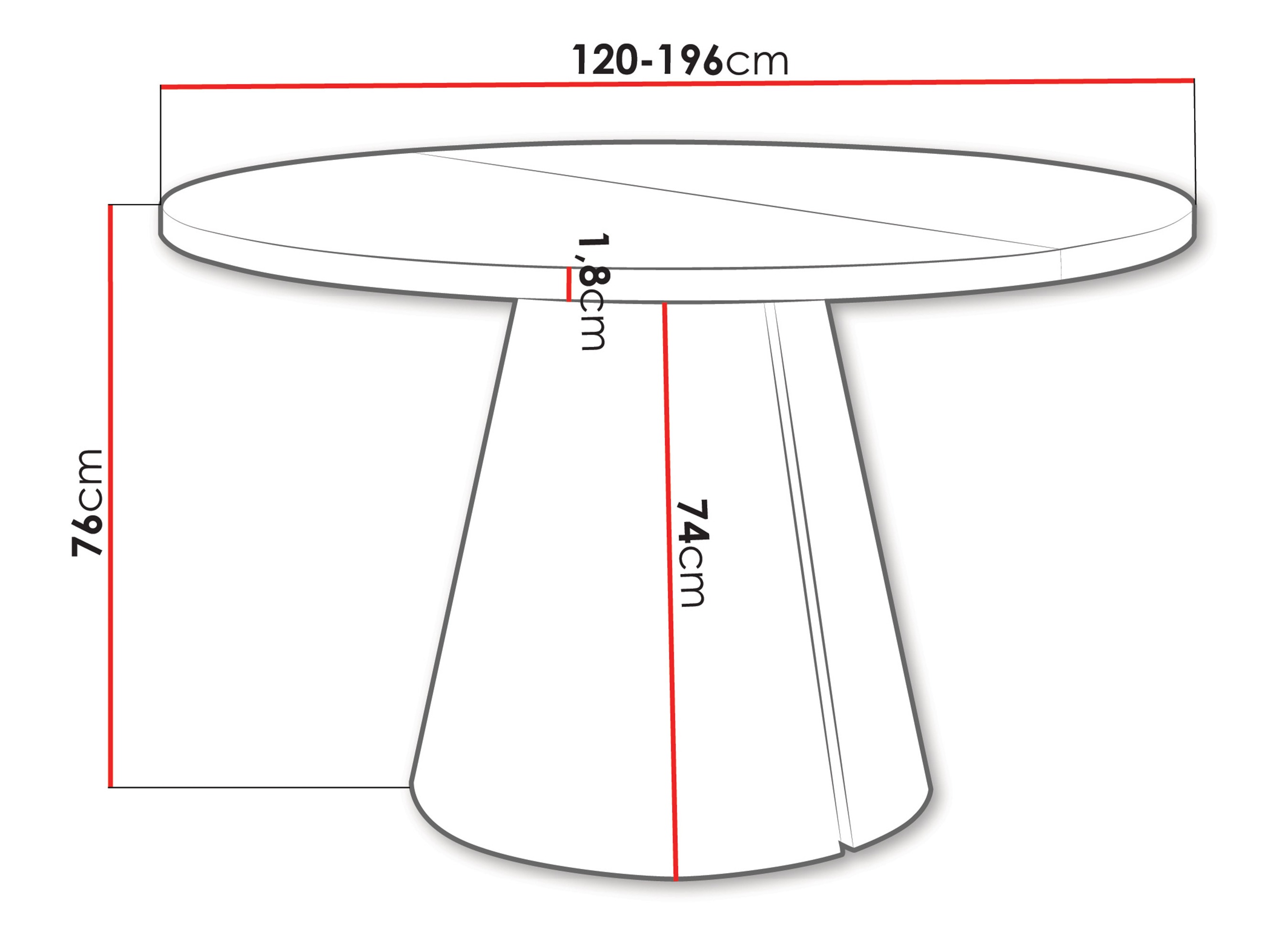 Tafel Oswego 167 (Grafiet)