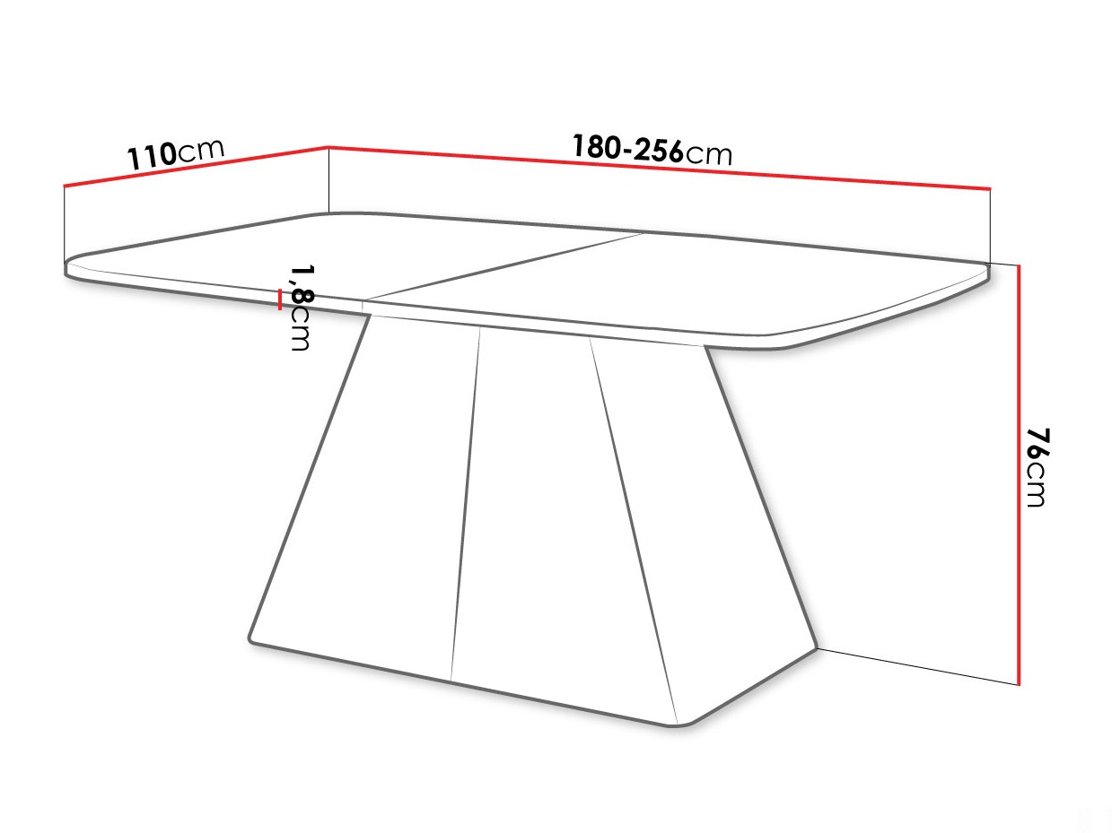 Tafel Oswego 169 (Grafiet)