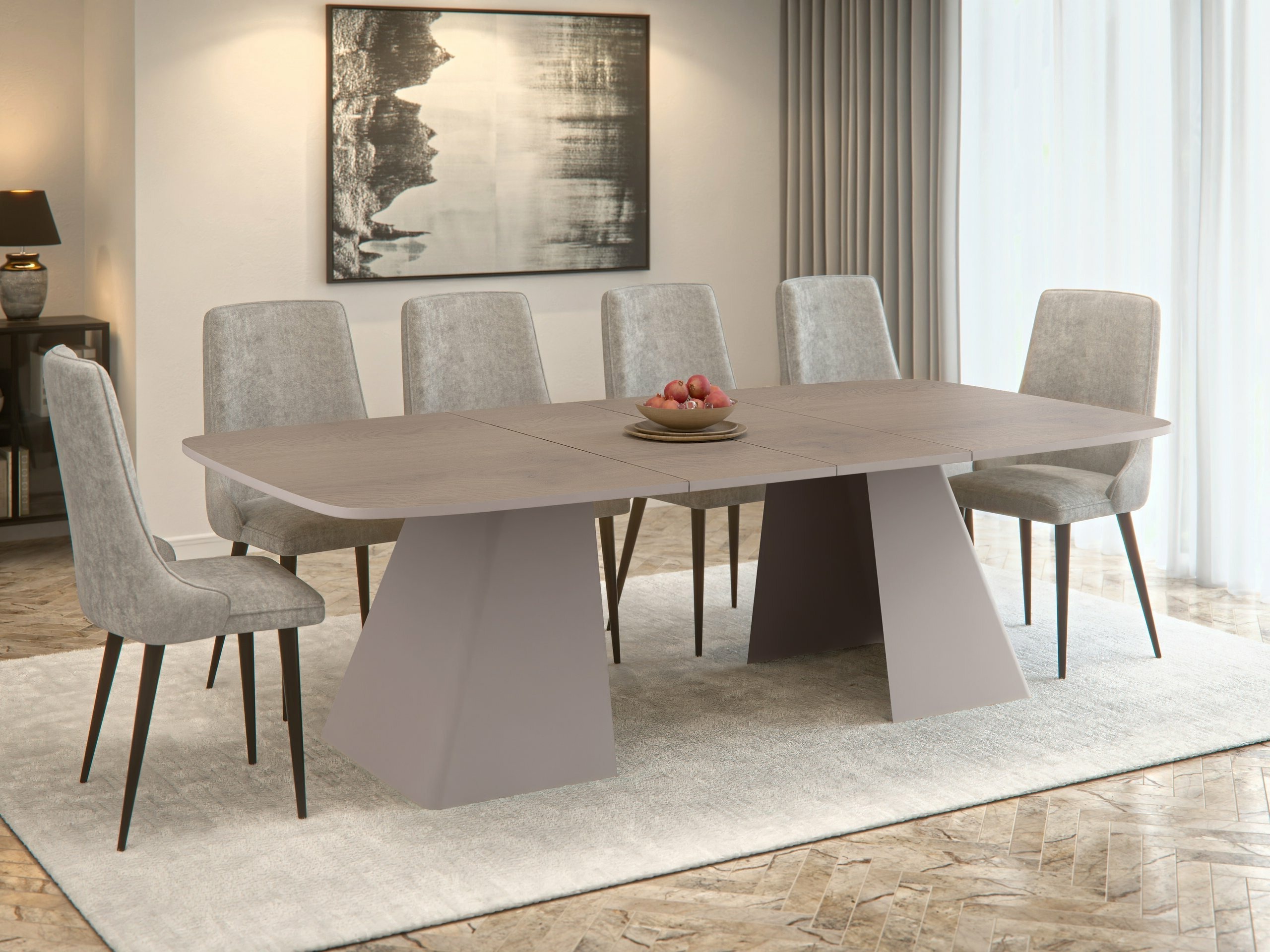 Tafel Oswego 170 (Eiken)