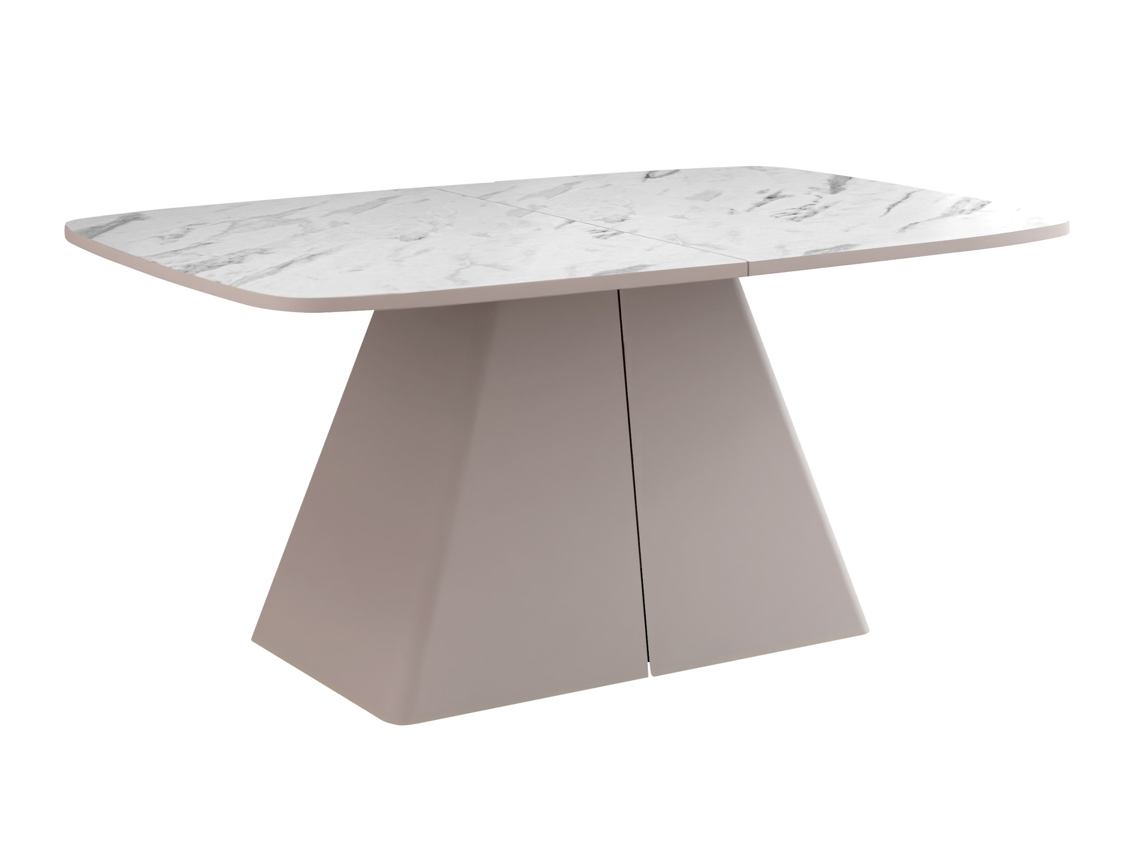 Tafel Oswego 170 (Wit marmer)