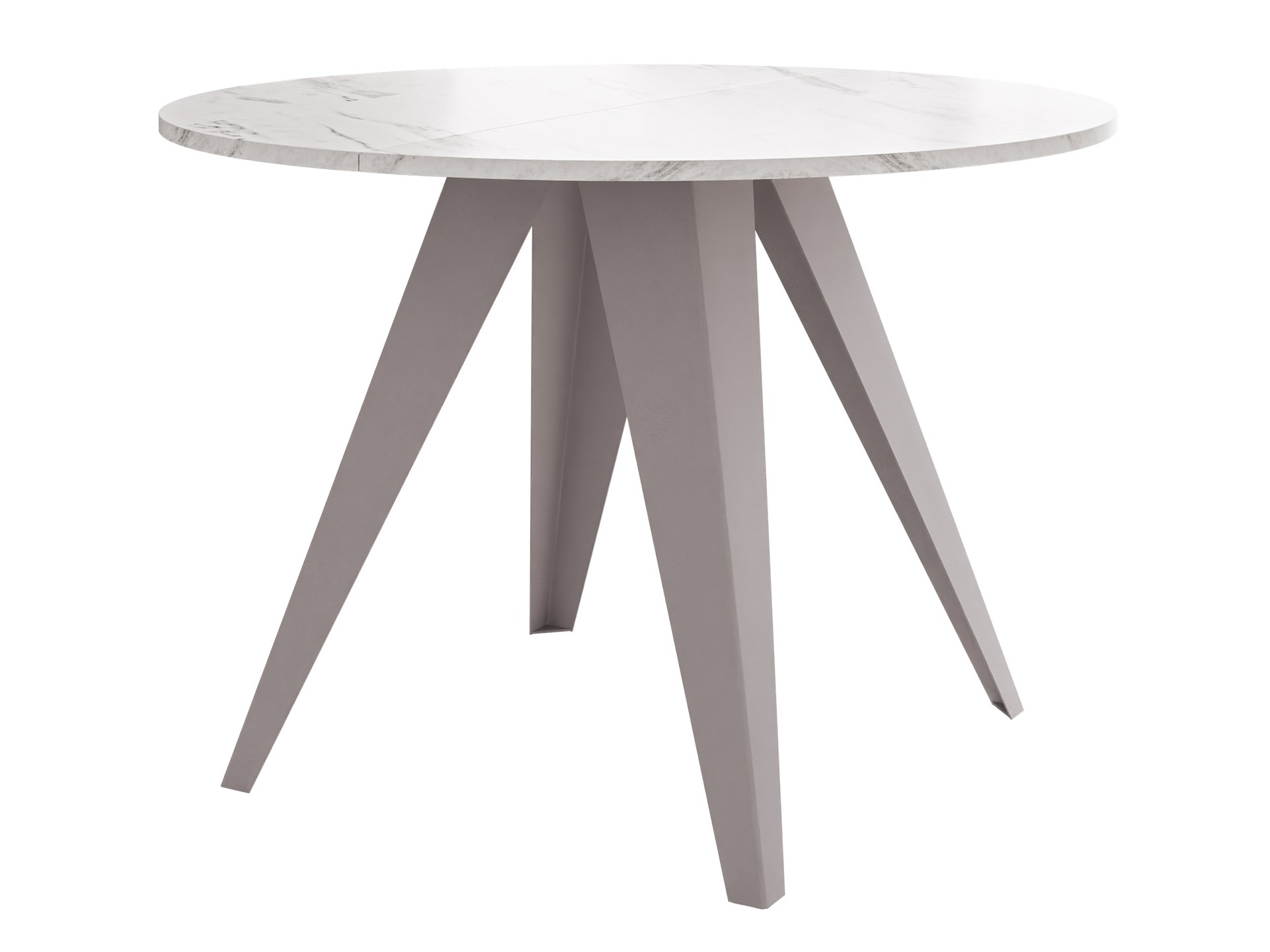 Tafel Oswego 174 (Wit marmer)