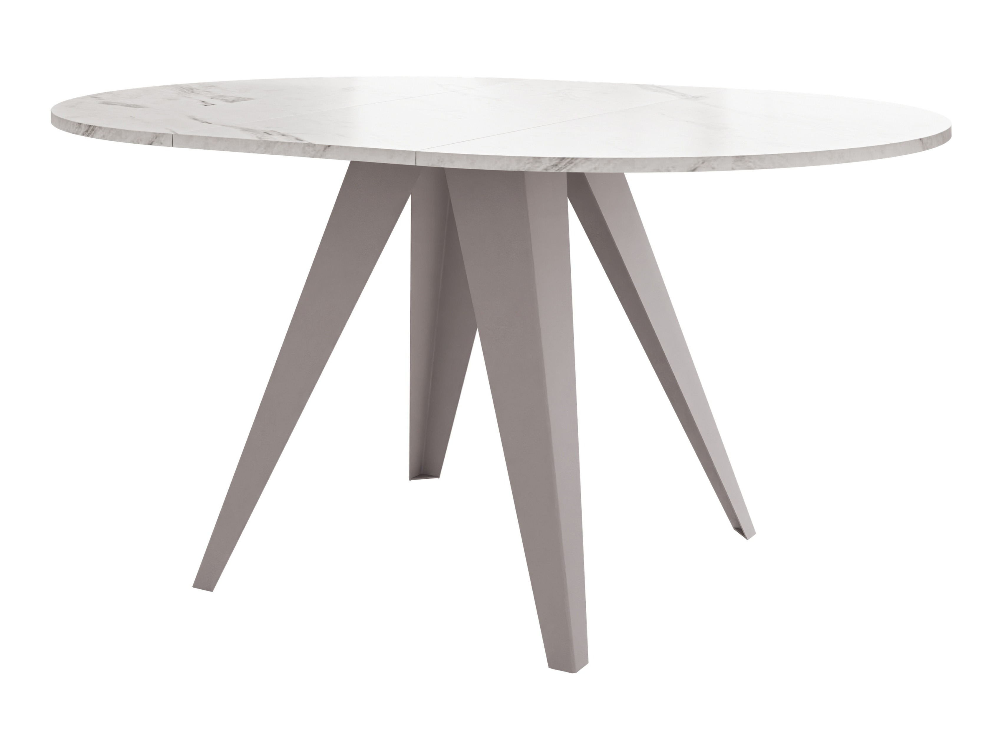 Tafel Oswego 174 (Wit marmer)