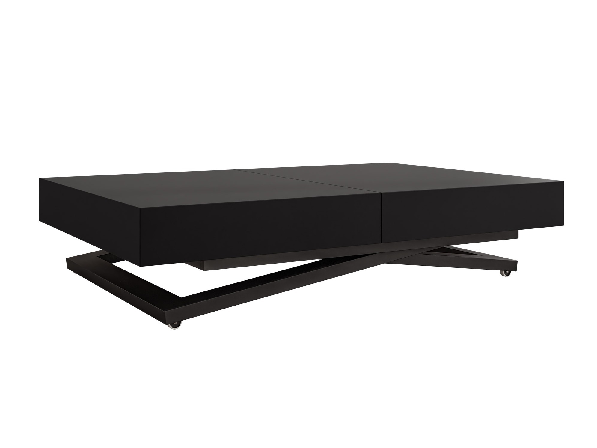 Transformeerbare salontafel Oswego 171 (Zwart)