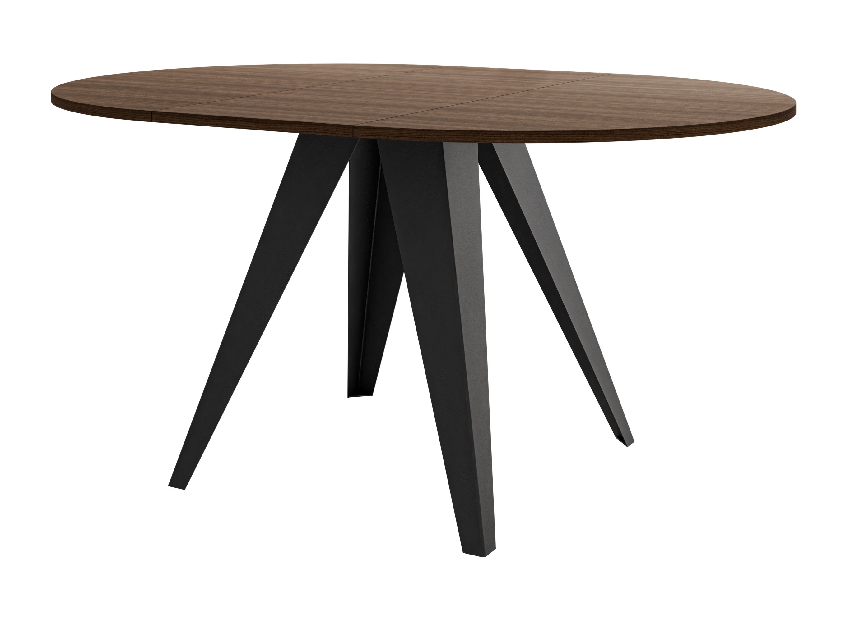 Tafel Oswego 175 (Notenhout)
