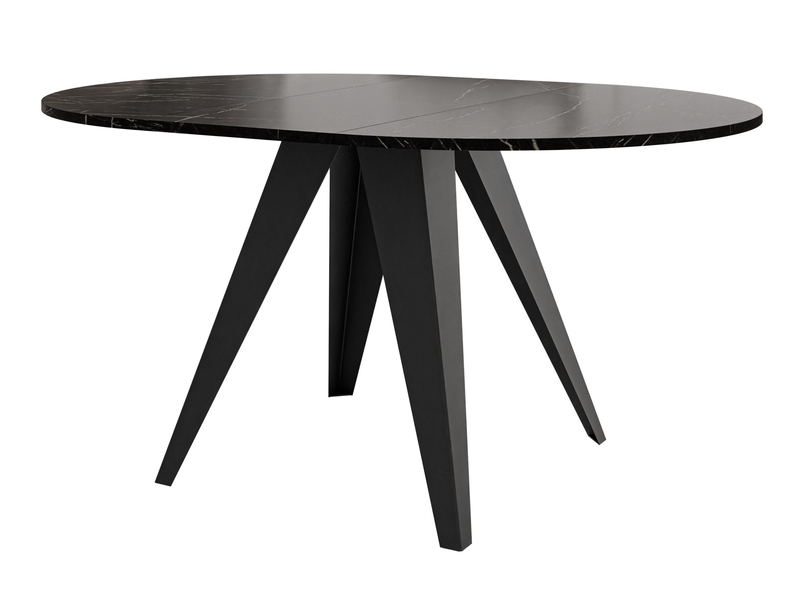 Tafel Oswego 175 (Zwart marmer)