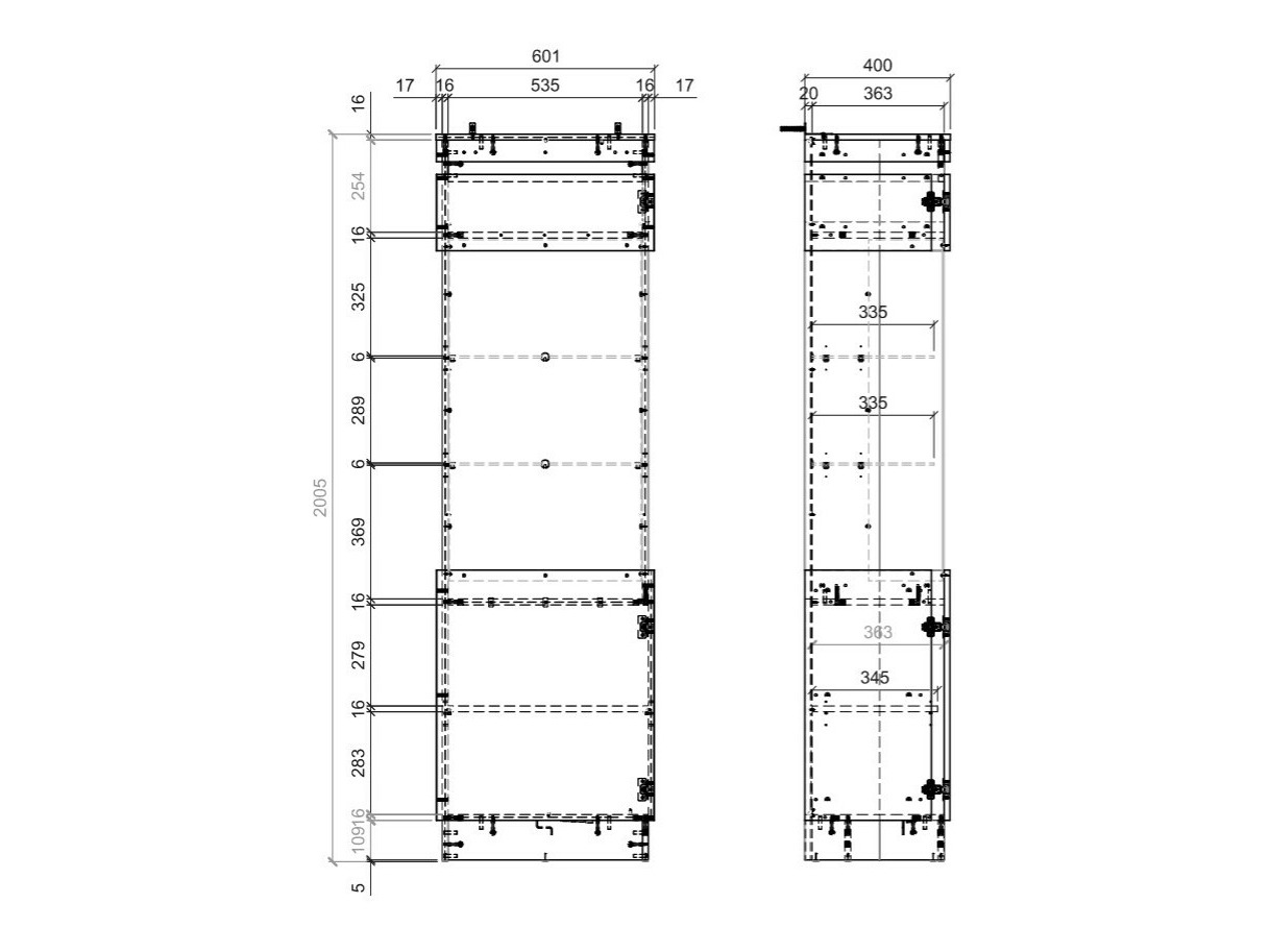 Boekenkast Numeri 109