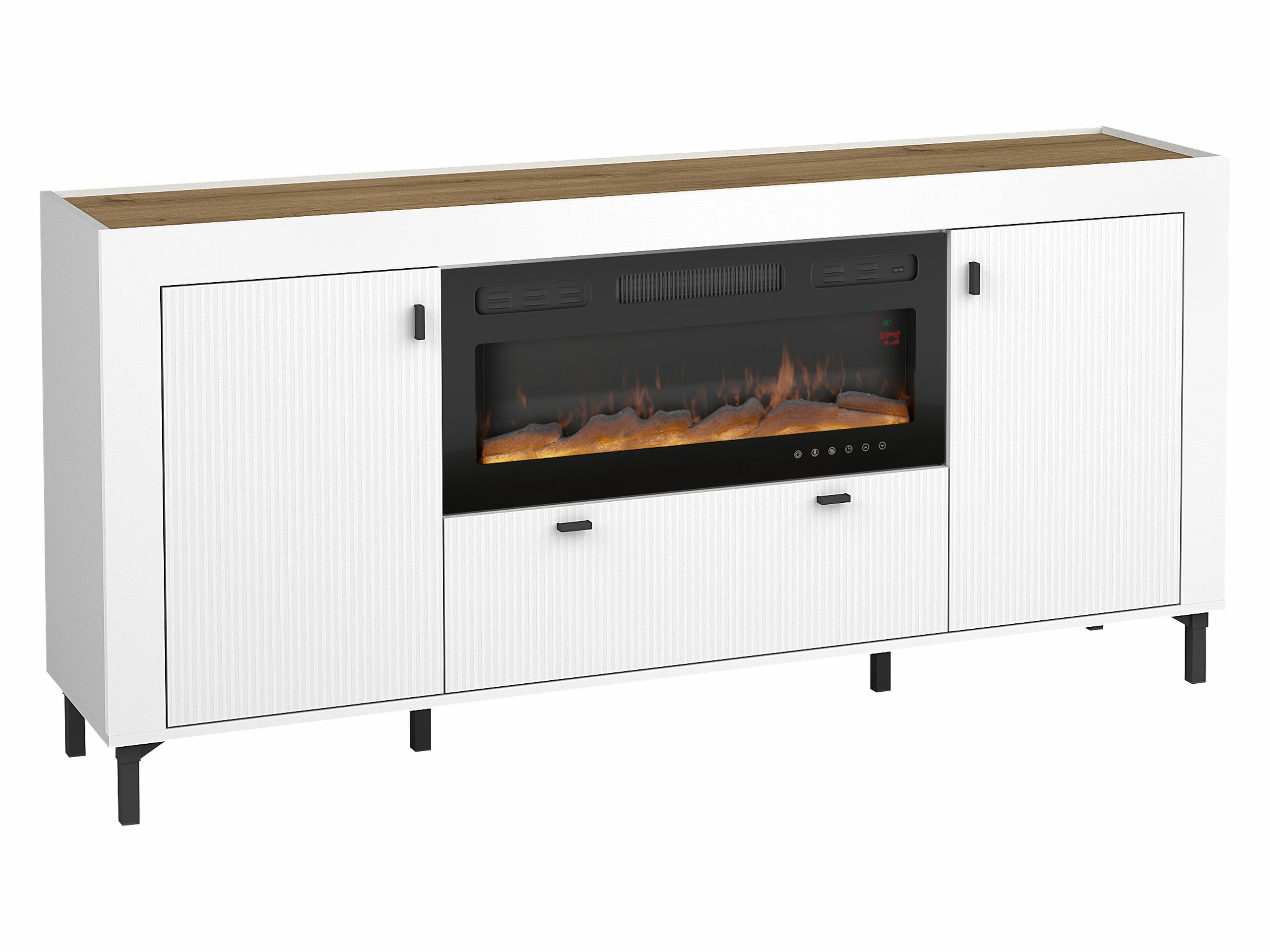 Ladekast Mormavu 110 (Mat wit)