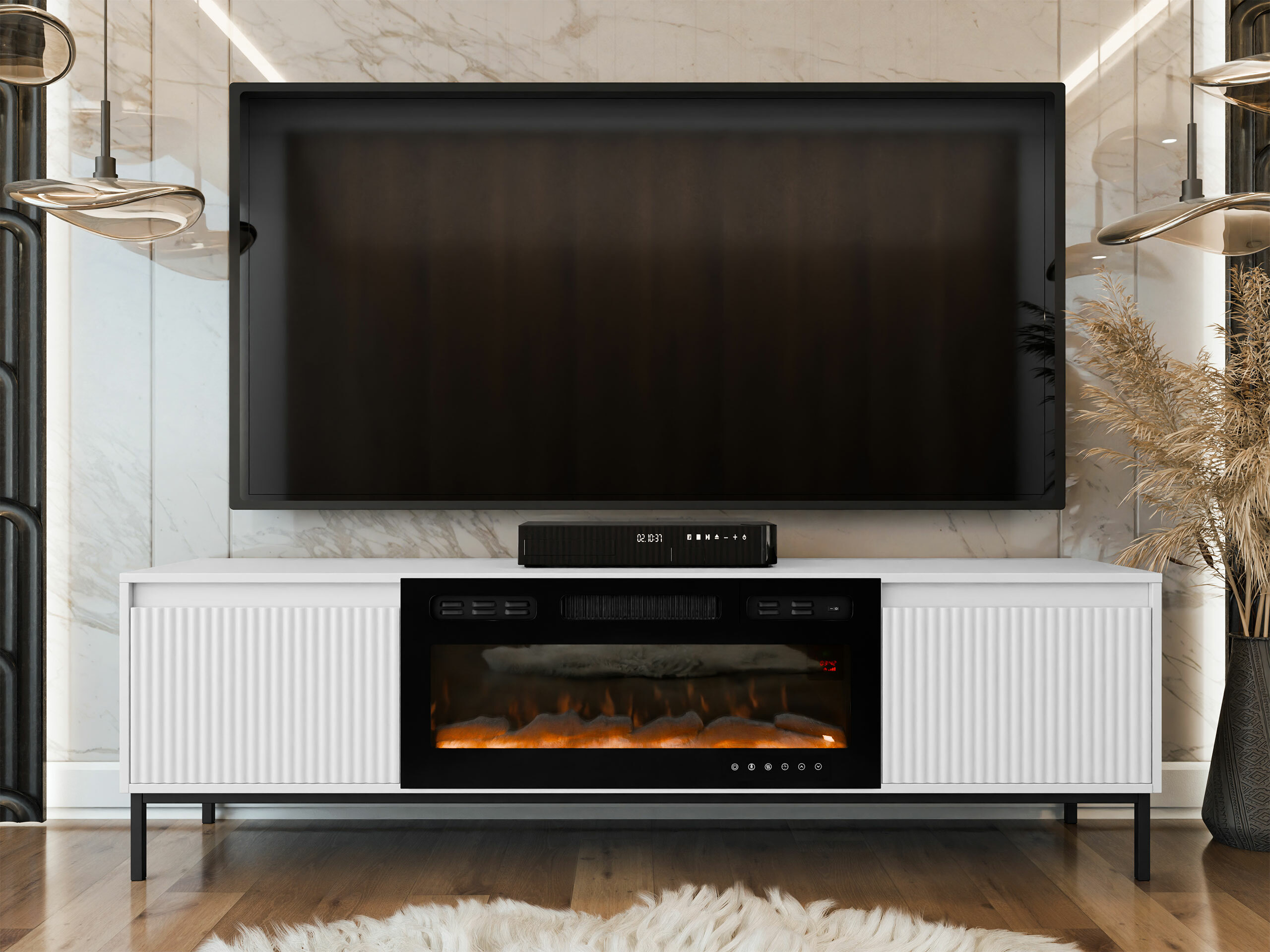 TV-meubel Comfivo Delruva III (Wit)