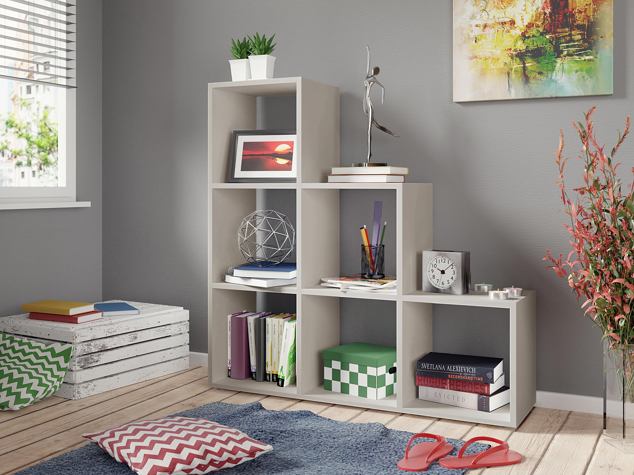 Boekenkast Lexicon (Kasjmier)