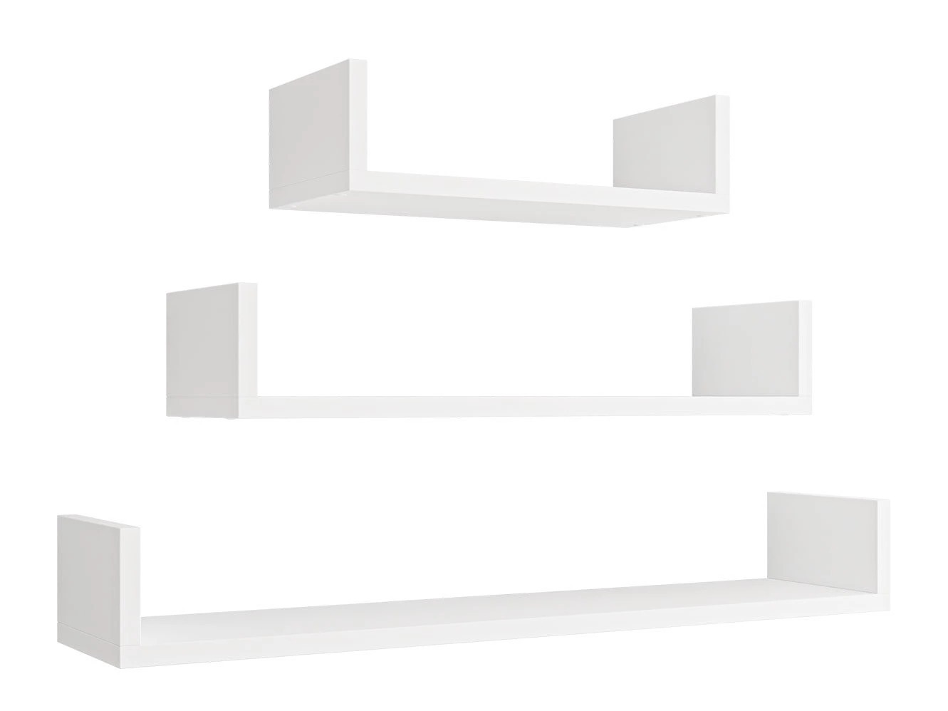 Set wandplanken Lexicon (Wit)
