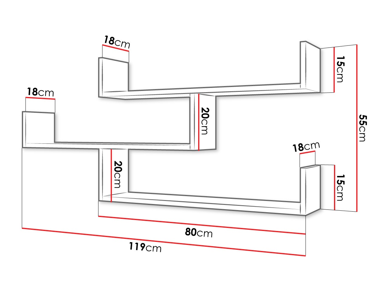 Wandplank Lexicon I (Kasjmier)