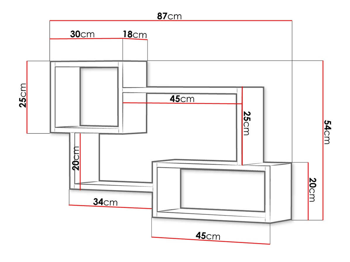 Wandplank Lexicon II (Kasjmier)