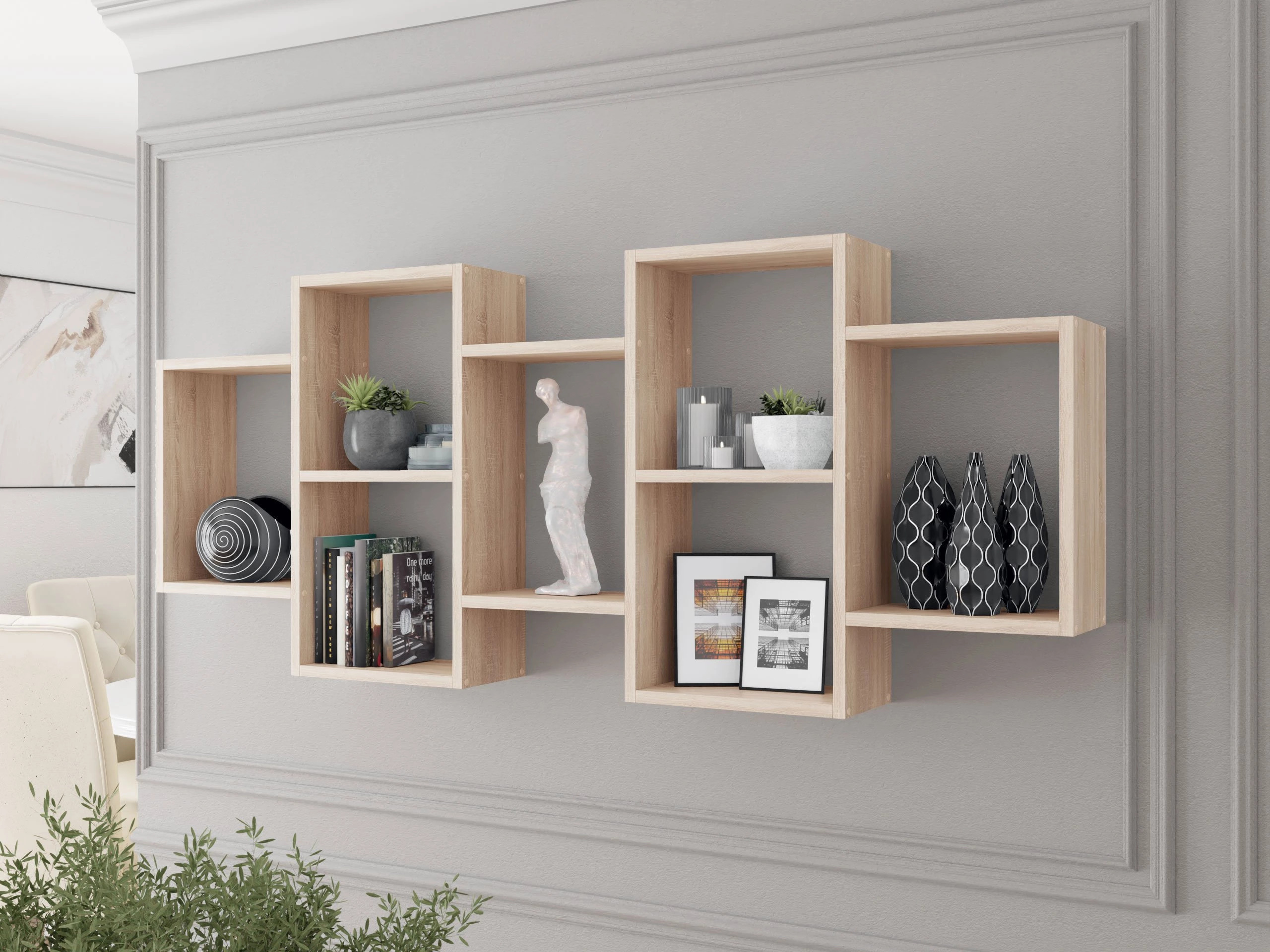 Wandplank Lexicon (Sonoma eik)