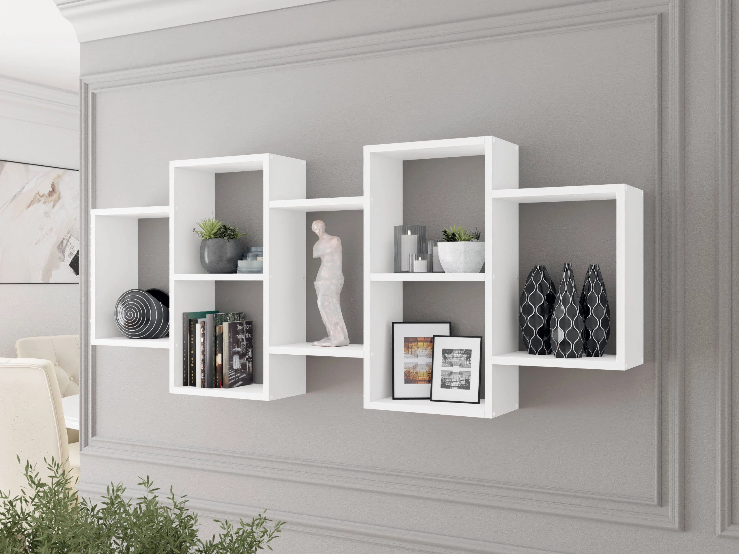 Wandplank Lexicon (Wit)