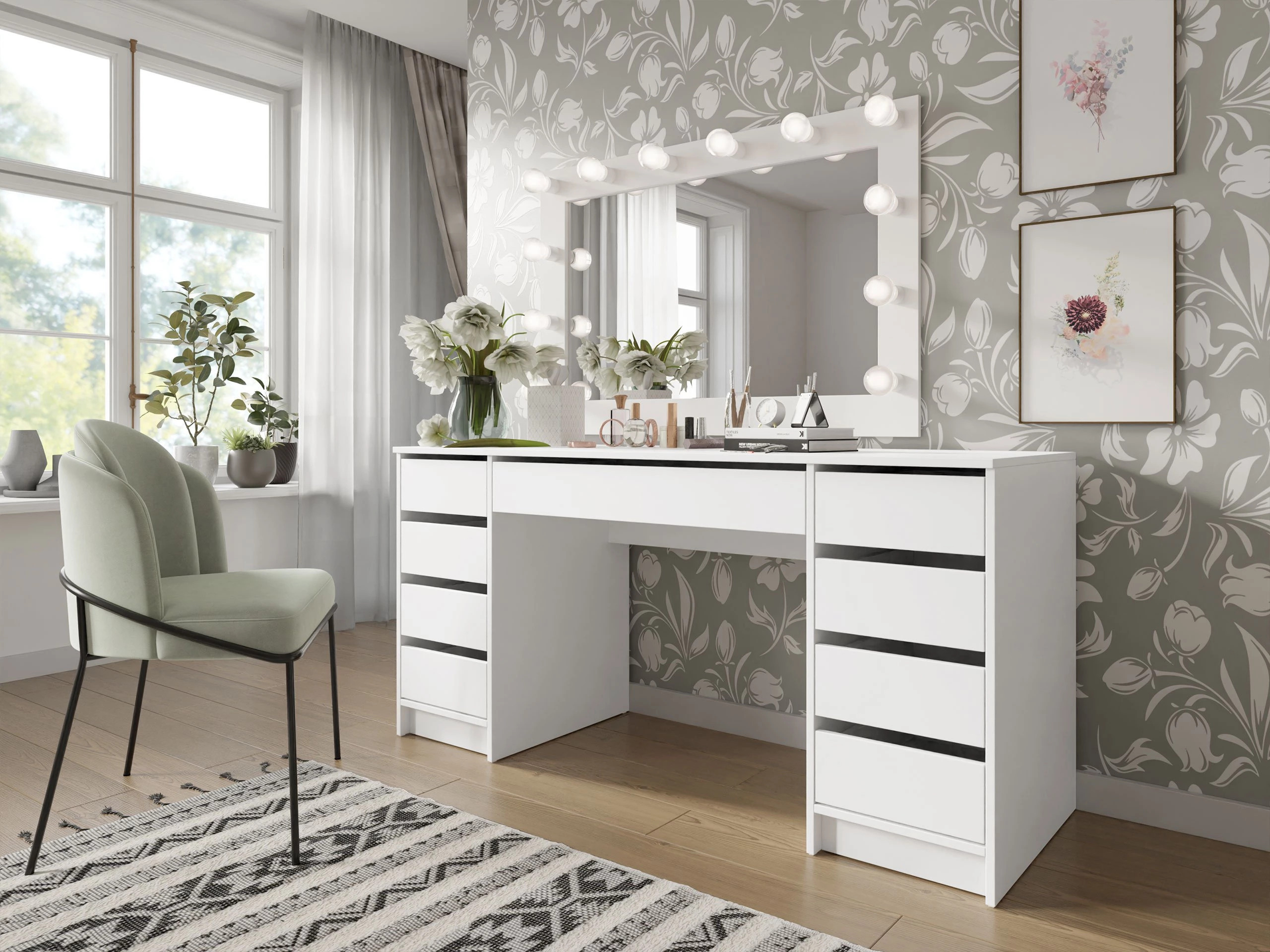 Bureau Comfivo 401 (Wit)