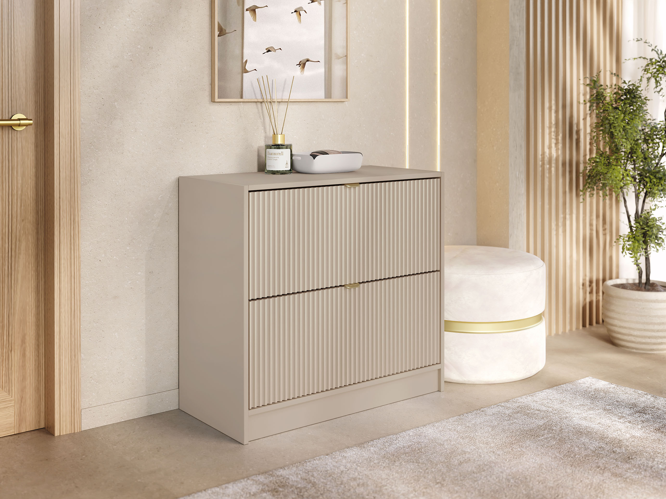 Schoenenkast Comfivo Velal II (Beige)