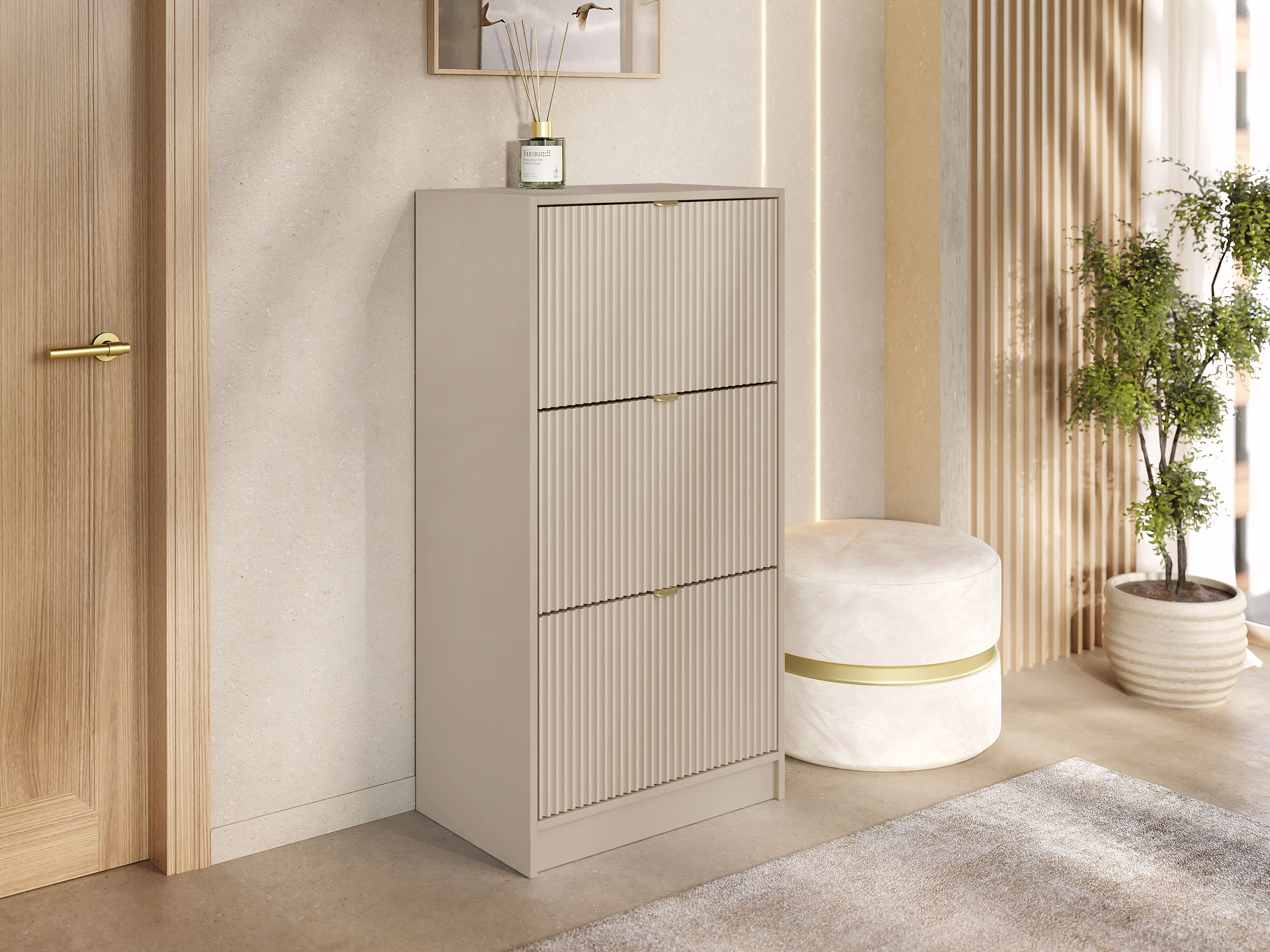 Schoenenkast Comfivo Velal III (Beige)