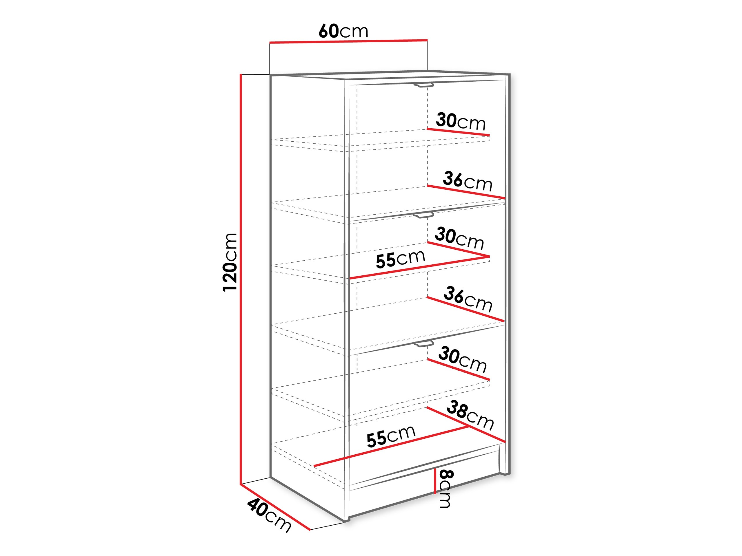 Schoenenkast Comfivo Velal III (Beige)