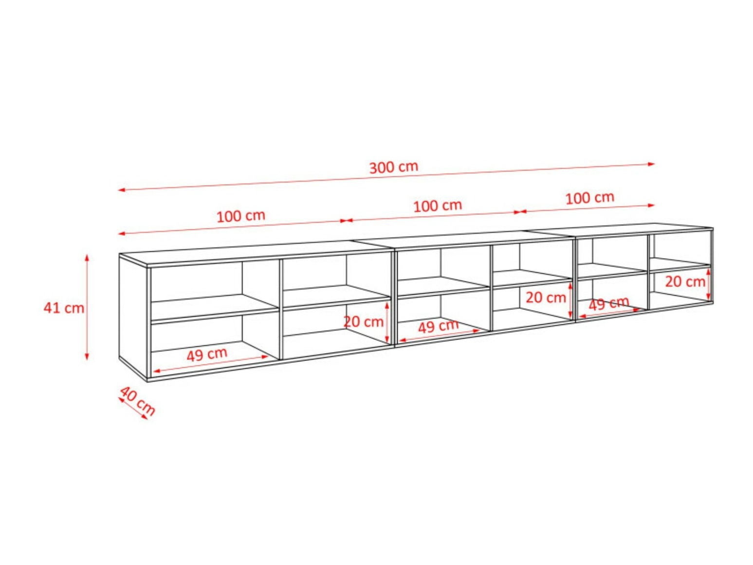 TV-meubel Arecibo 106