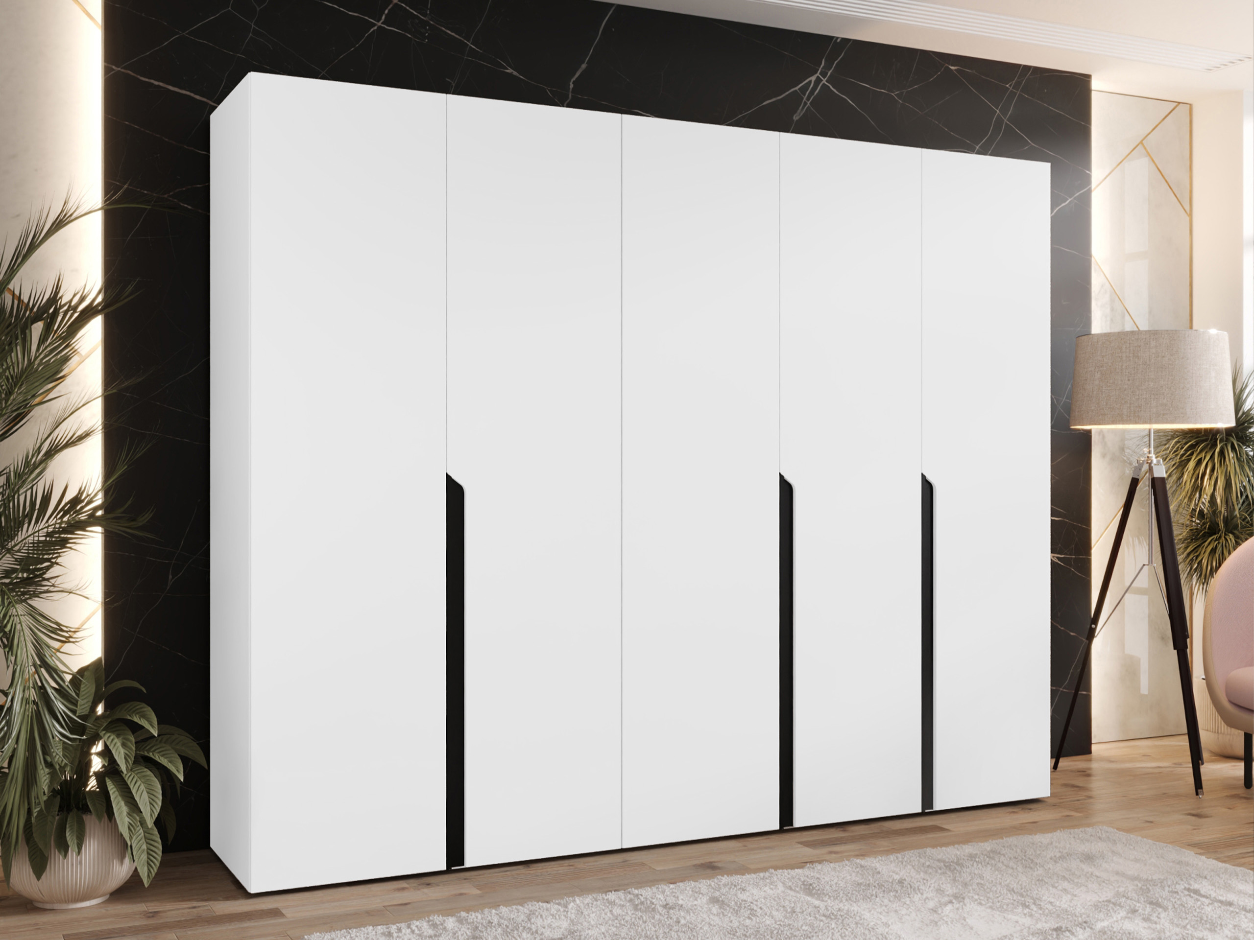 Kledingkast Hartford 582 (Wit)