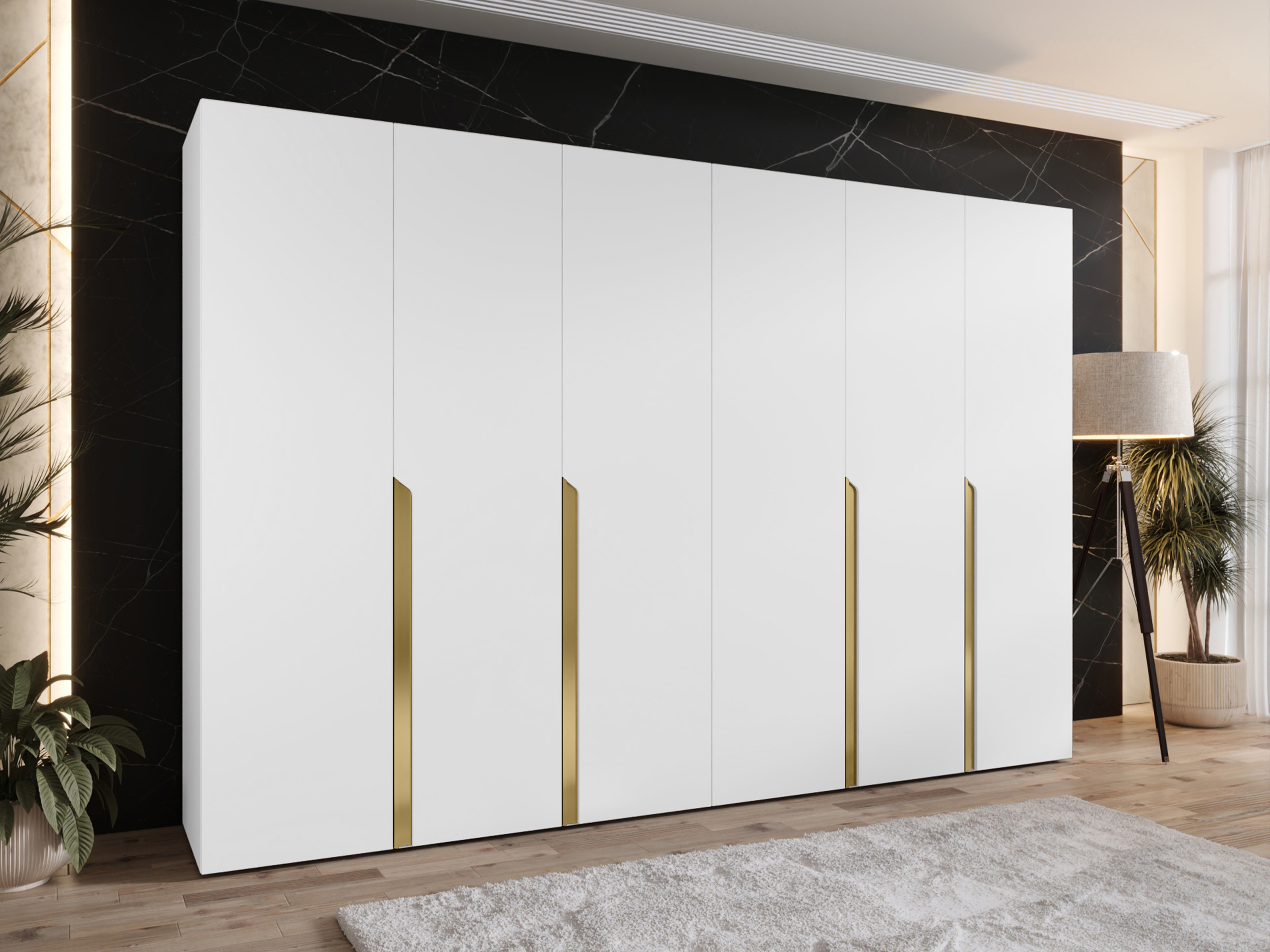 Kledingkast Hartford 583 (Wit)