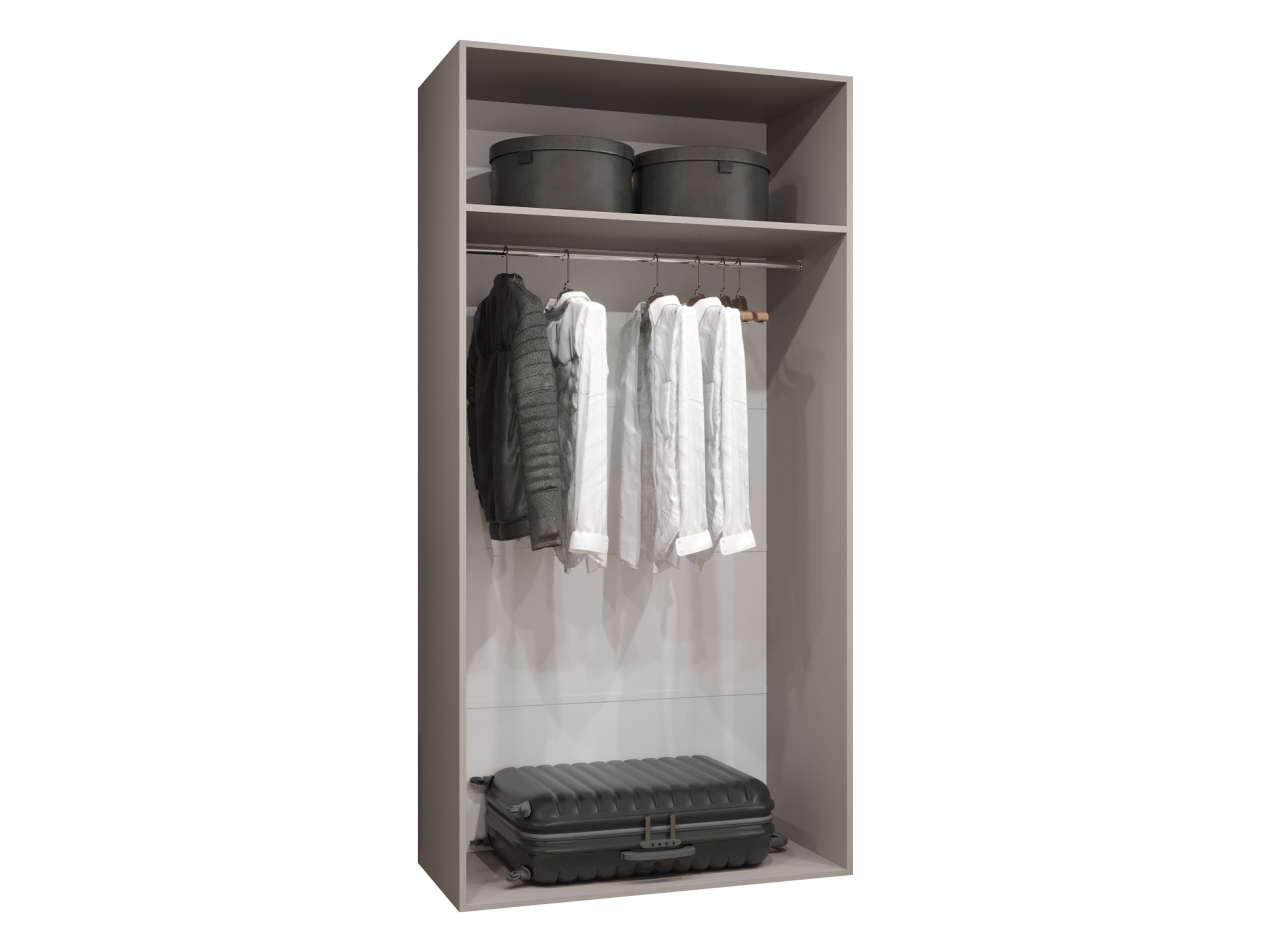 Kledingkast Hartford 584 (Wit)