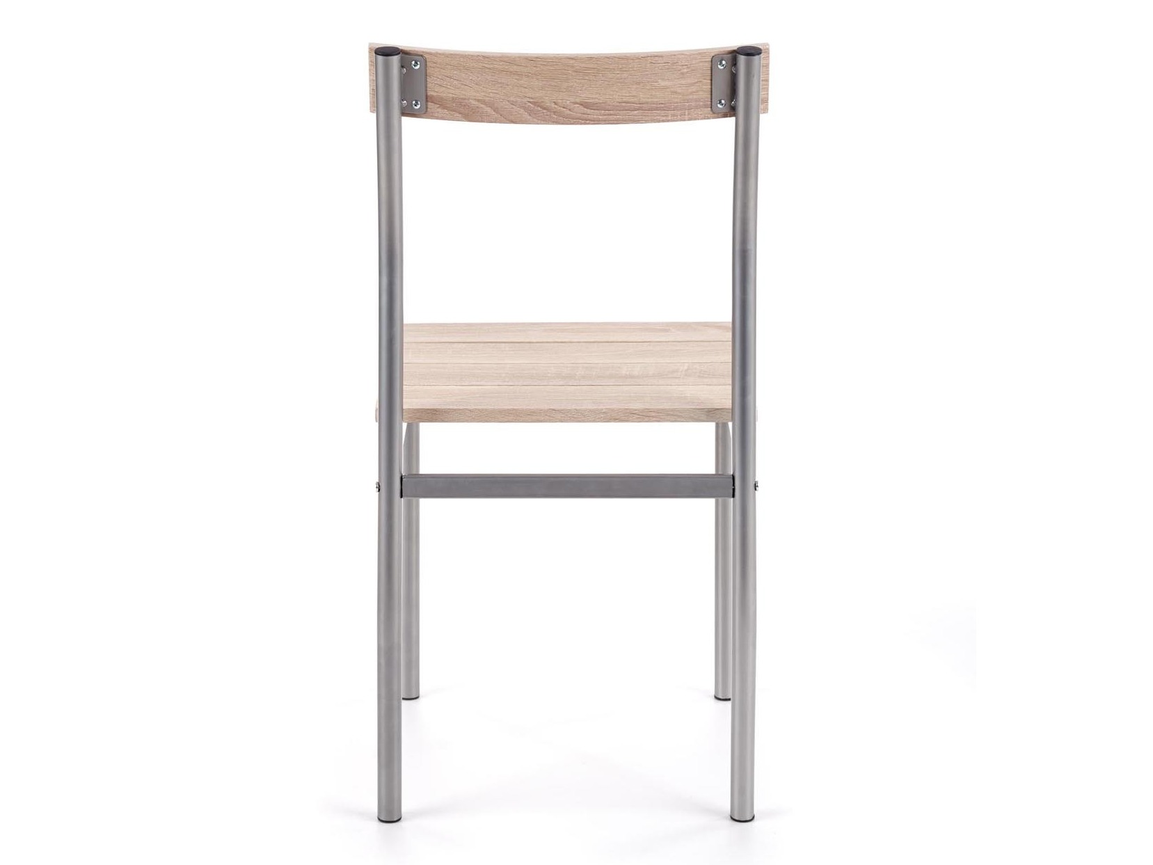 Eetkamerset Houston 1251 (Sonoma eik + Zilver)