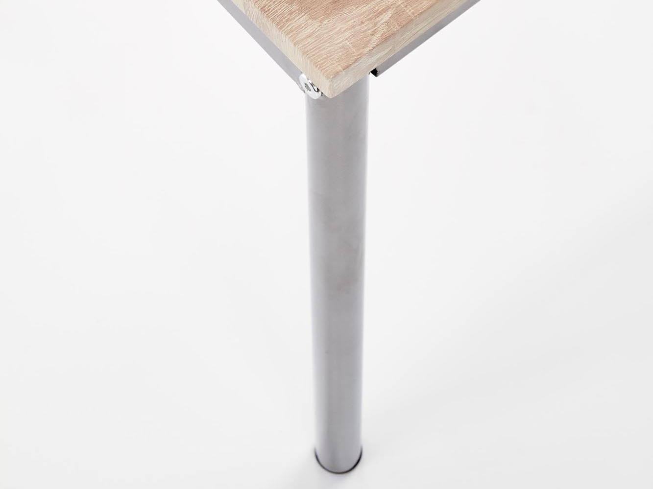 Eetkamerset Houston 1251 (Sonoma eik + Zilver)